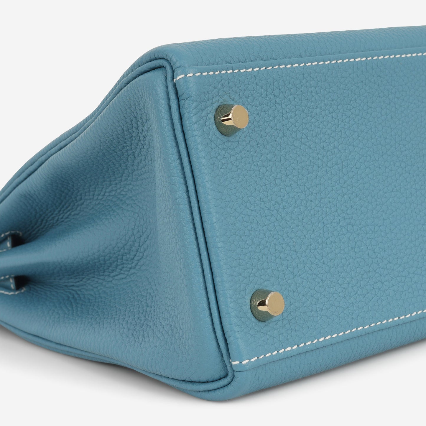 Hermès Kelly 28 - Bleu Jean Togo | Gold Hardware