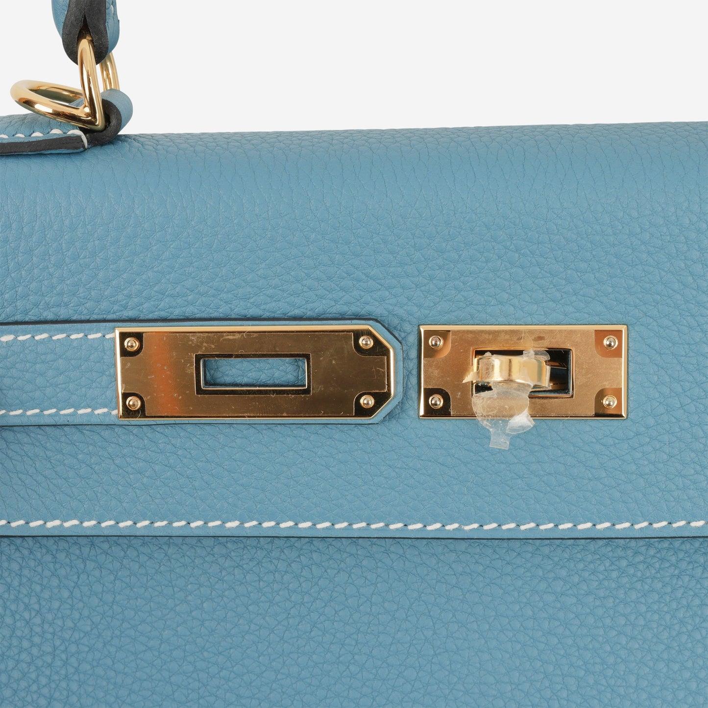Hermès Kelly 28 - Bleu Jean Togo | Gold Hardware