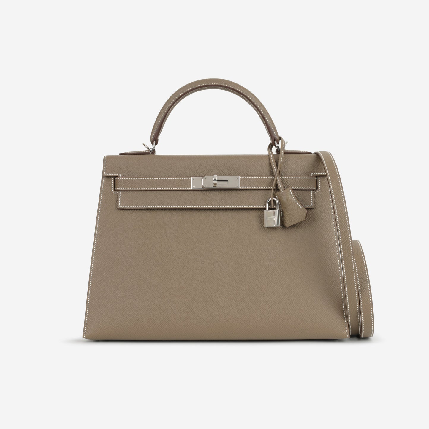 Hermès Kelly 32 - Etoupe Epsom | Palladium Hardware