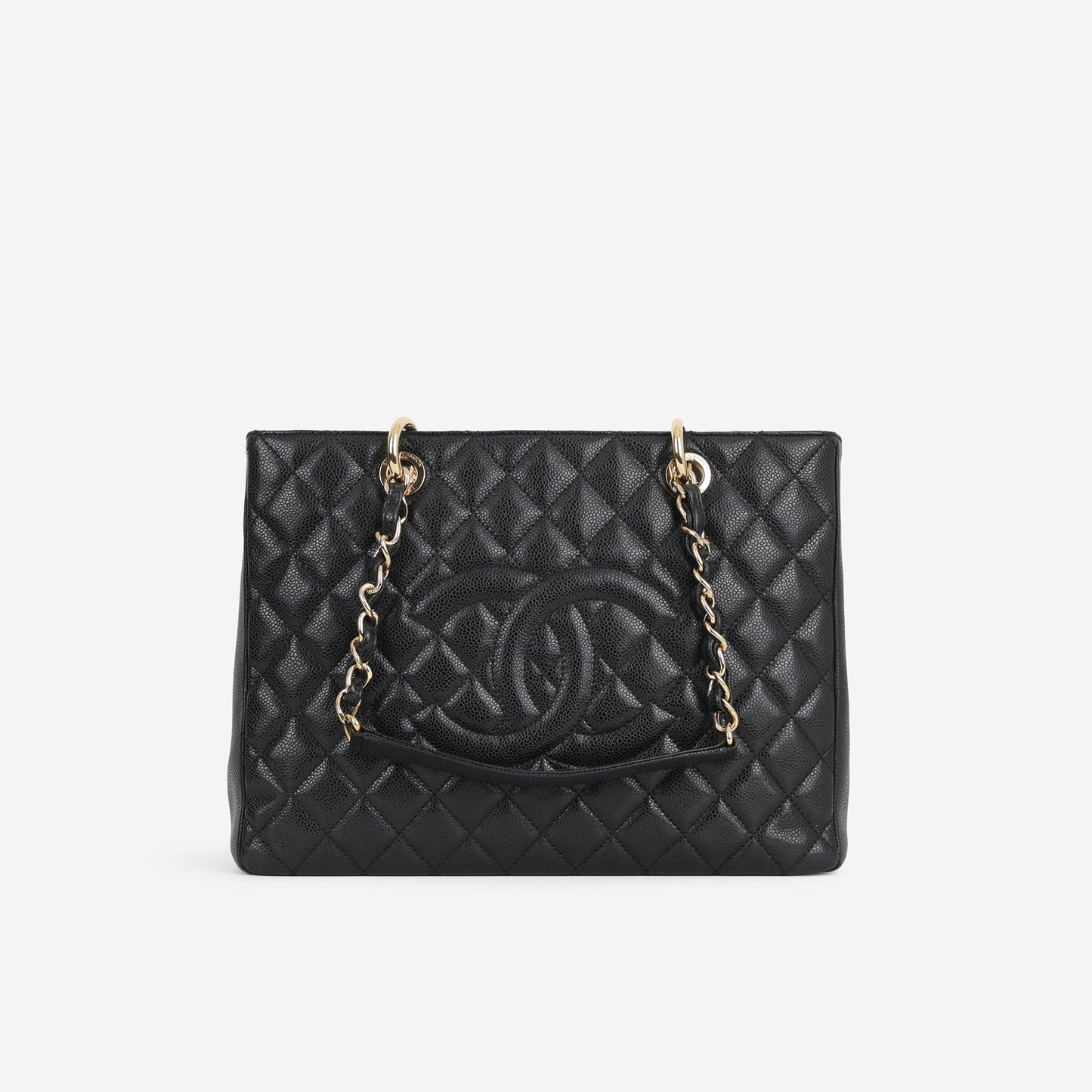 Chanel GST - Black Caviar | Gold Hardware