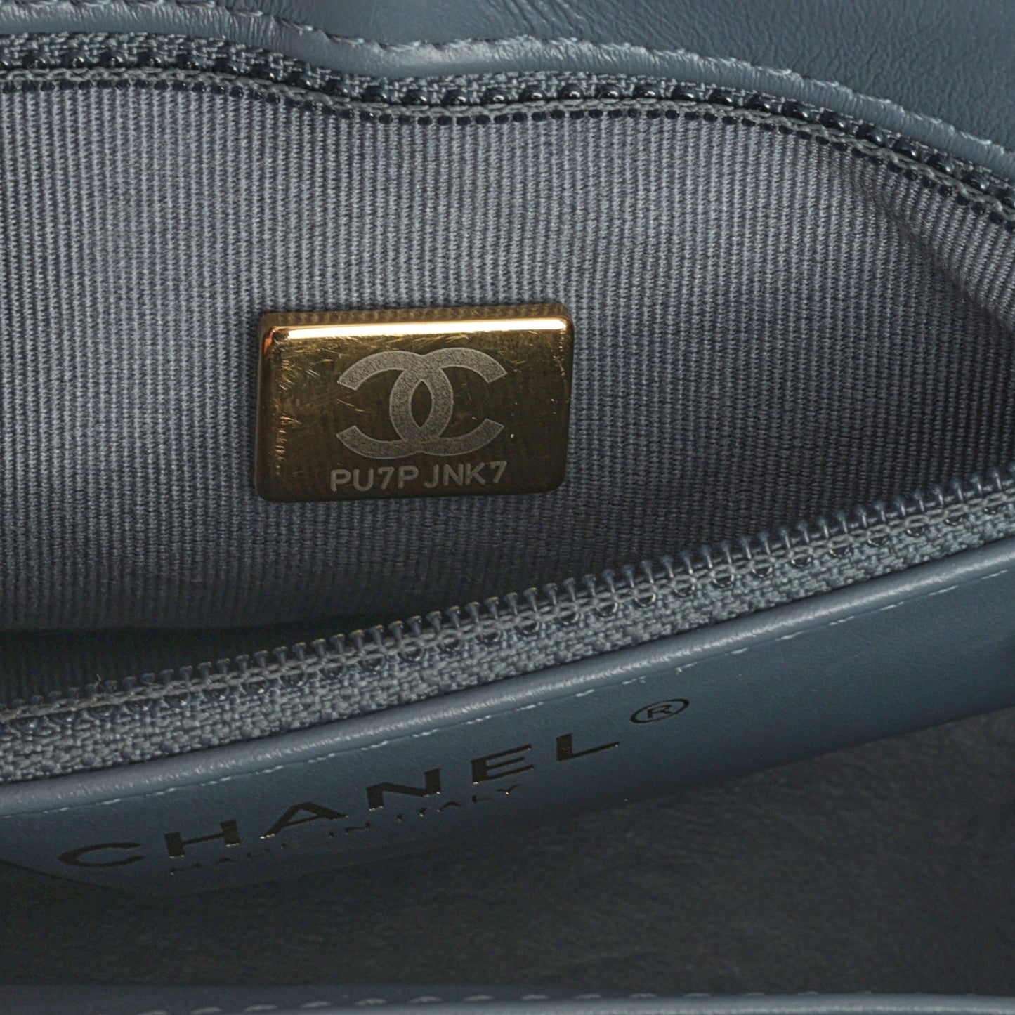 Chanel Small Kelly Re-Edition - Blue Lambskin | Gold Hardware