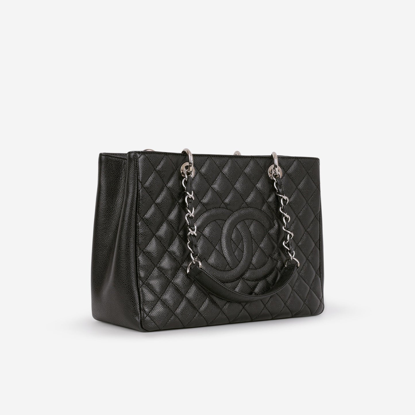Chanel GST - Black Caviar | Silver Hardware