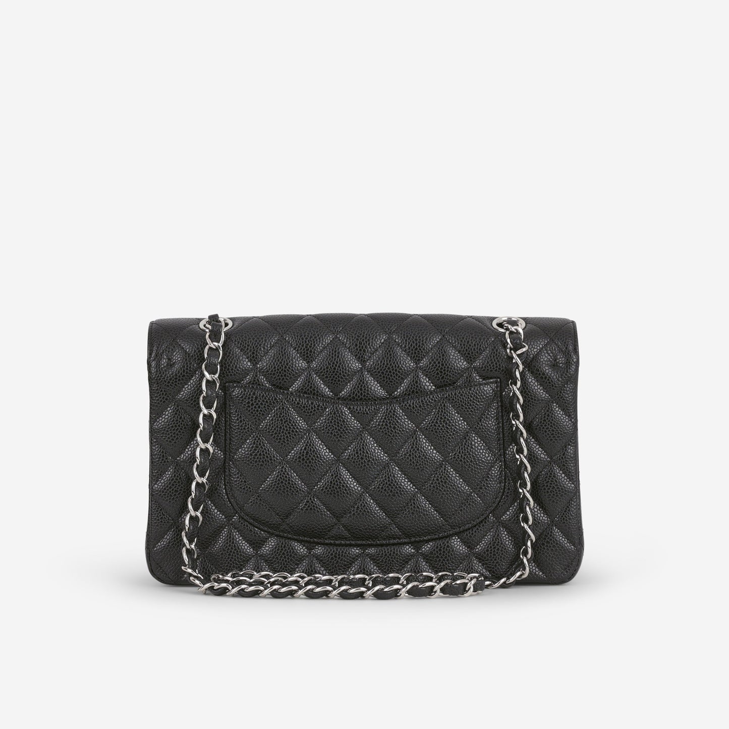 Chanel Medium Classic Flap - Black Caviar | Silver Hardware (2014)