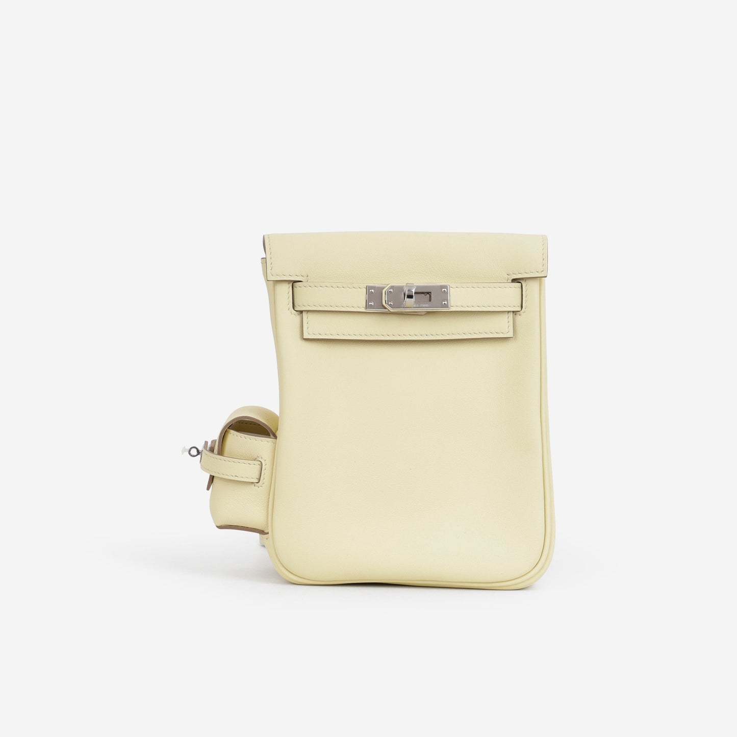 Hermès Kelly Jump Backpack - Jaune Milton Swift | Palladium Hardware