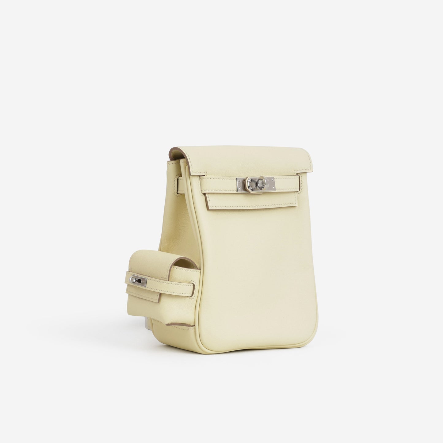 Hermès Kelly Jump Backpack - Jaune Milton Swift | Palladium Hardware