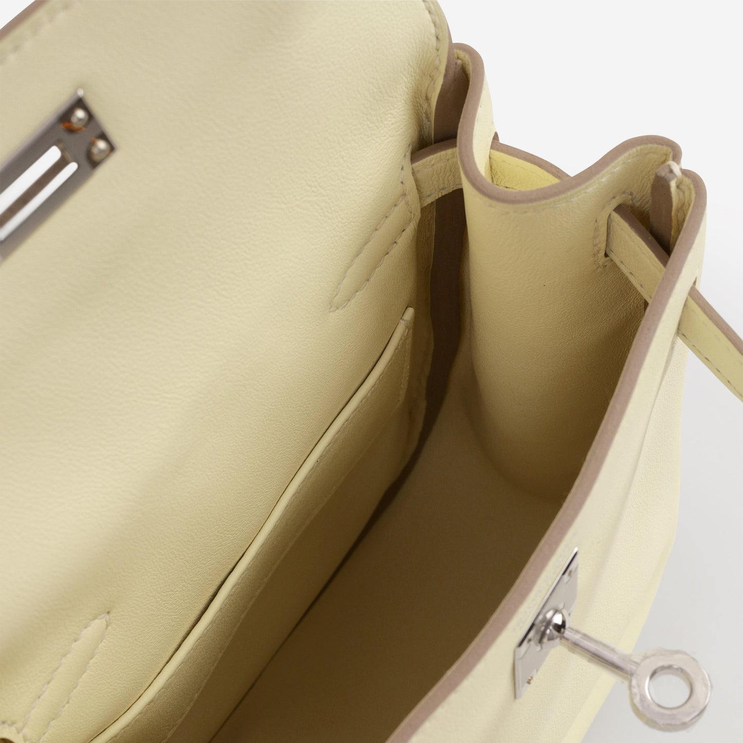 Hermès Kelly Jump Backpack - Jaune Milton Swift | Palladium Hardware