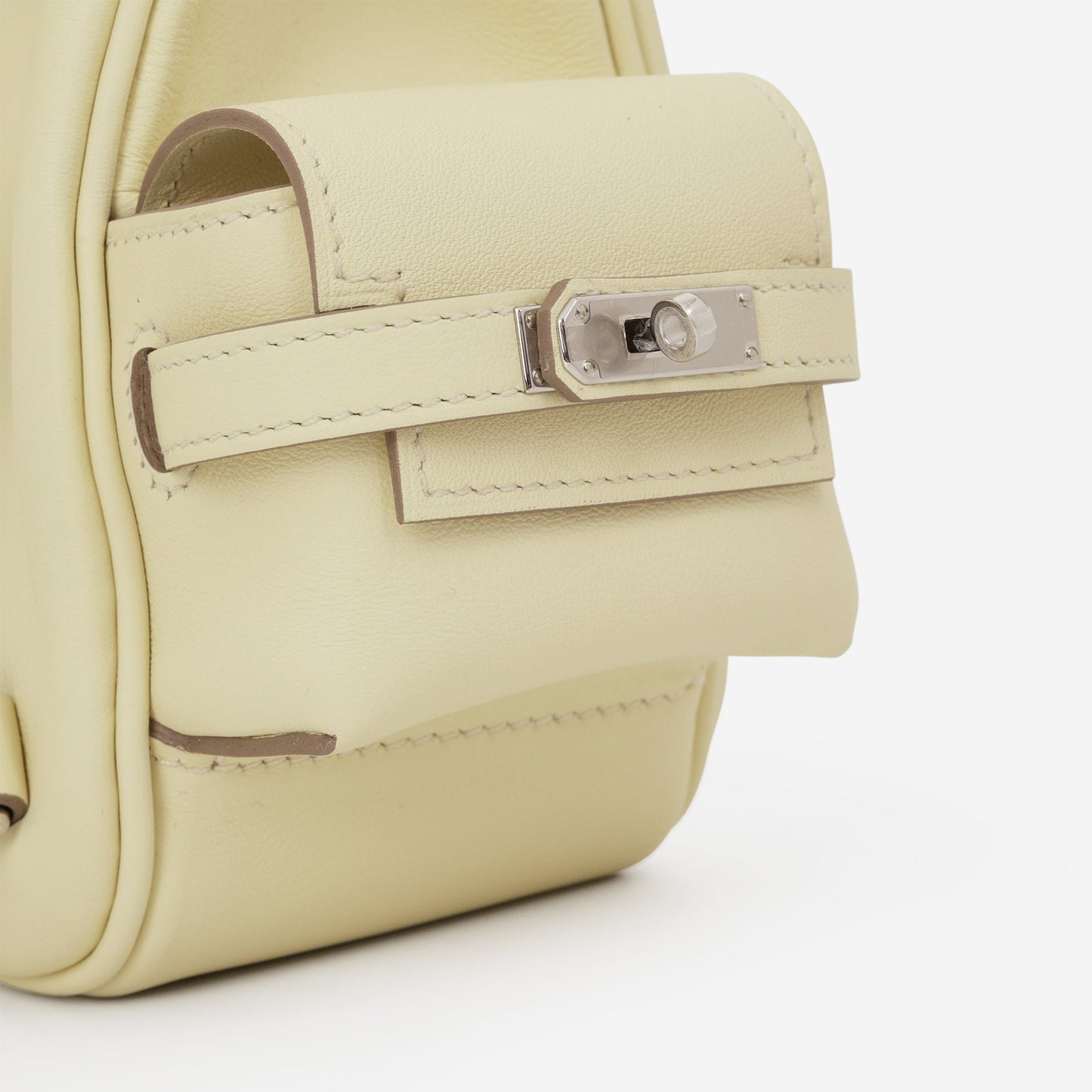 Hermès Kelly Jump Backpack - Jaune Milton Swift | Palladium Hardware
