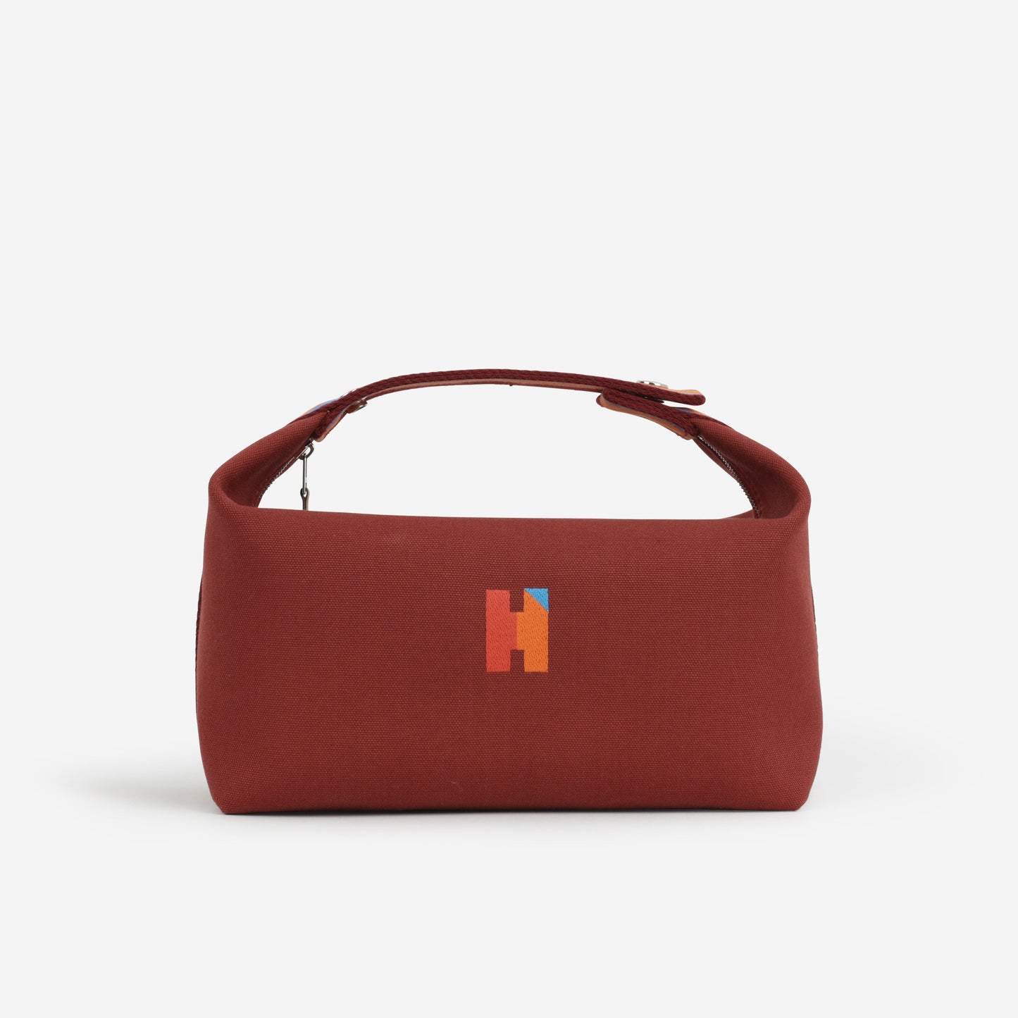Hermès Bride-A-Brac Pavillion GM - Rouge H Canvas | Palladium Hardware