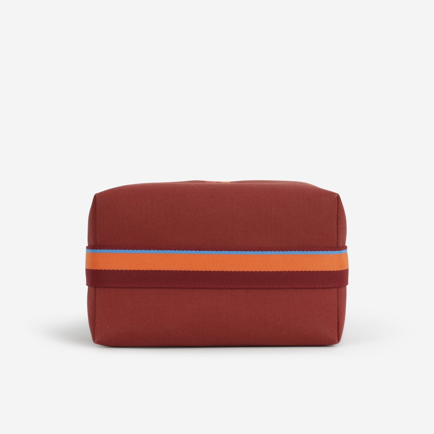 Hermès Bride-A-Brac Pavillion GM - Rouge H Canvas | Palladium Hardware