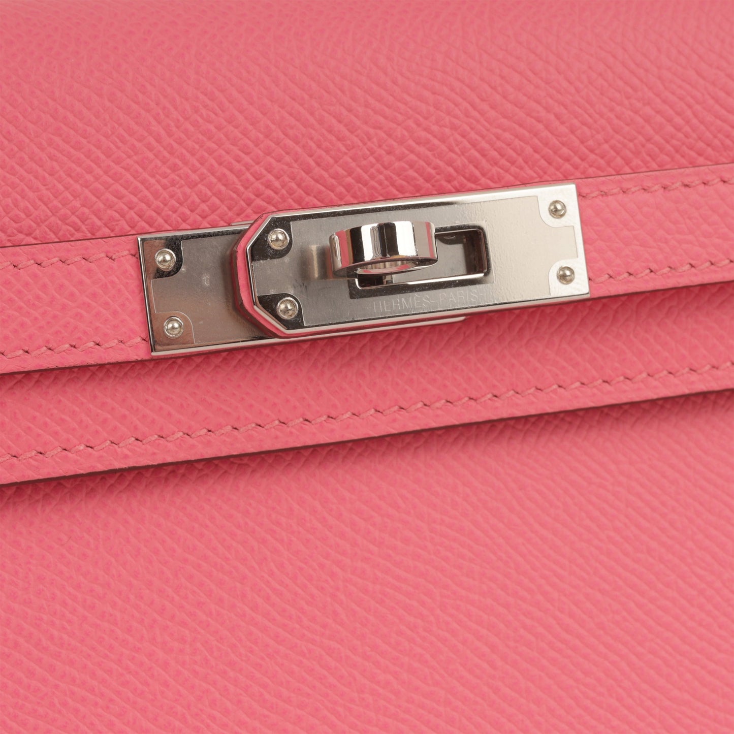 Hermès Kelly Elan - Rose Azalee Epsom | Palladium Hardware