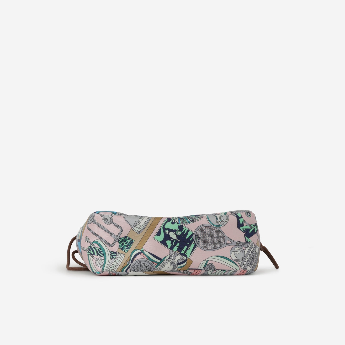 Hermès Fourbi 20 Les Trophees - Rose Darling / Gris Mouette / Fauve | Palladium Hardware