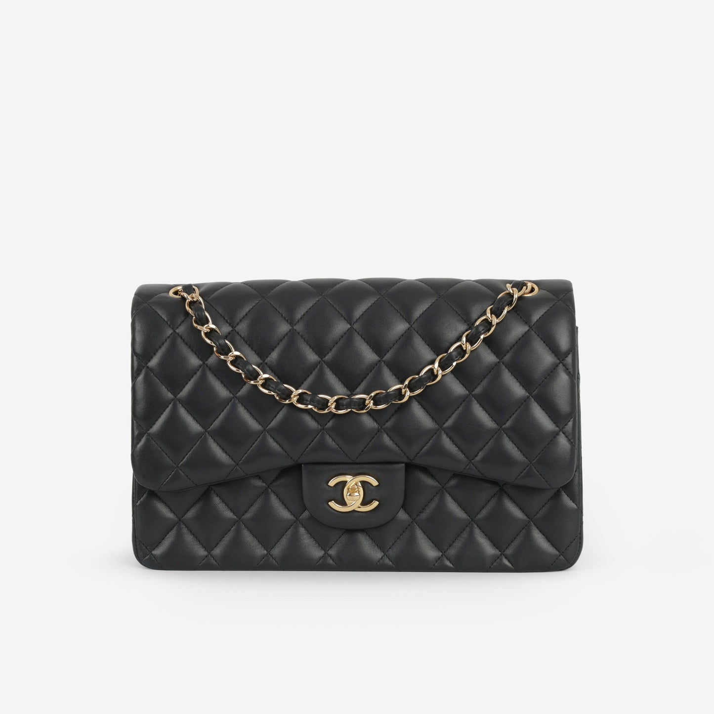 Chanel Classic Flap Bag - Jumbo Classic Flap | Gold Hardware