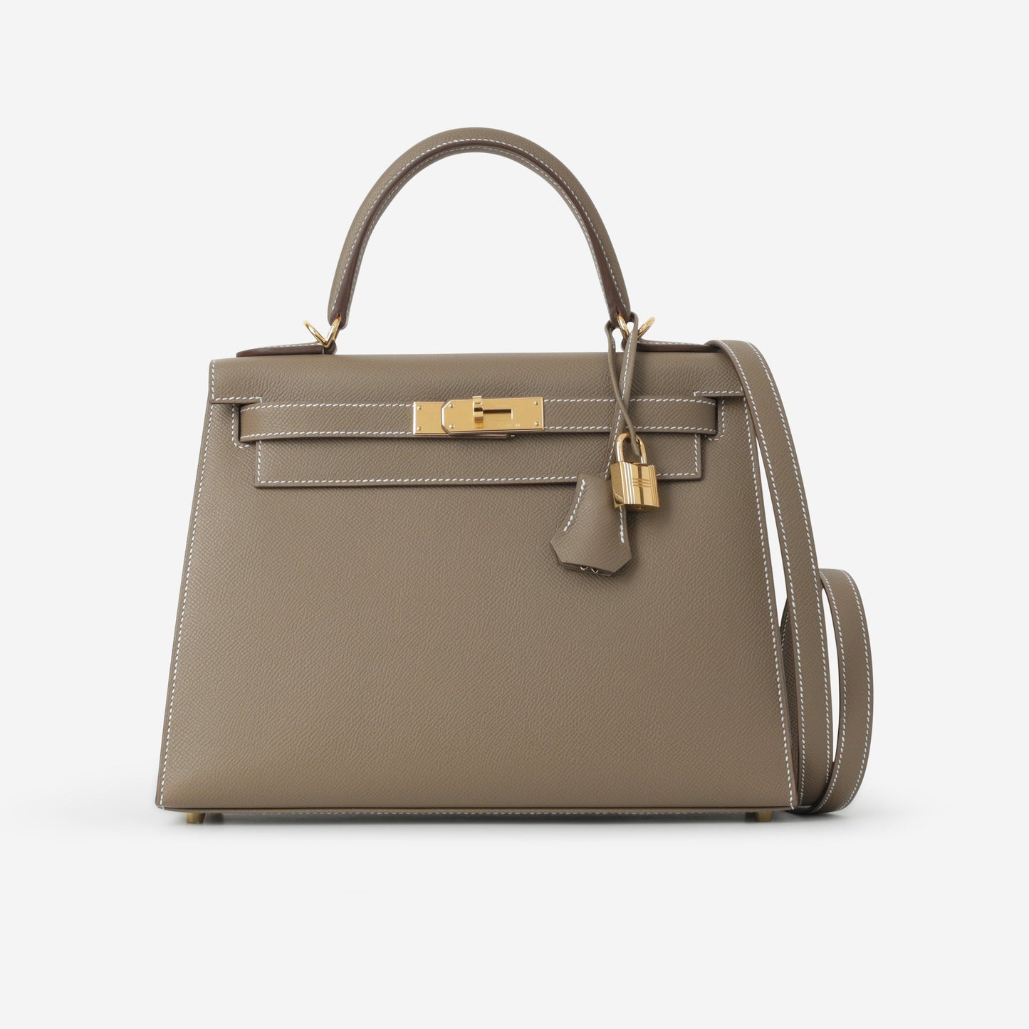 Hermès Kelly 28 - Etoupe Epsom | Gold Hardware