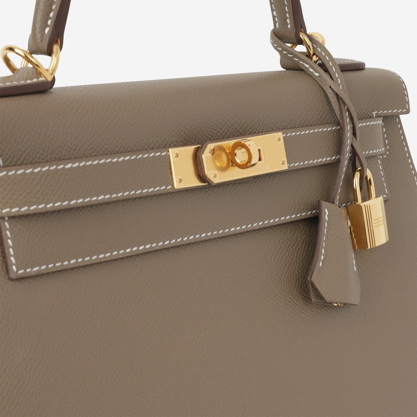 Hermès Kelly 28 - Etoupe Epsom | Gold Hardware