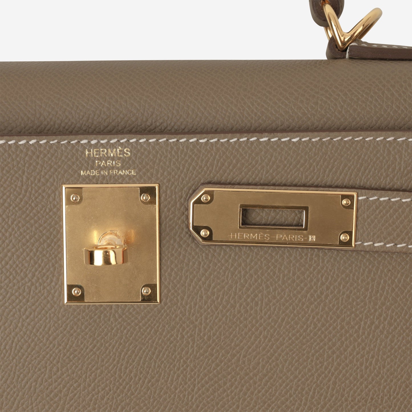 Hermès Kelly 28 - Etoupe Epsom | Gold Hardware