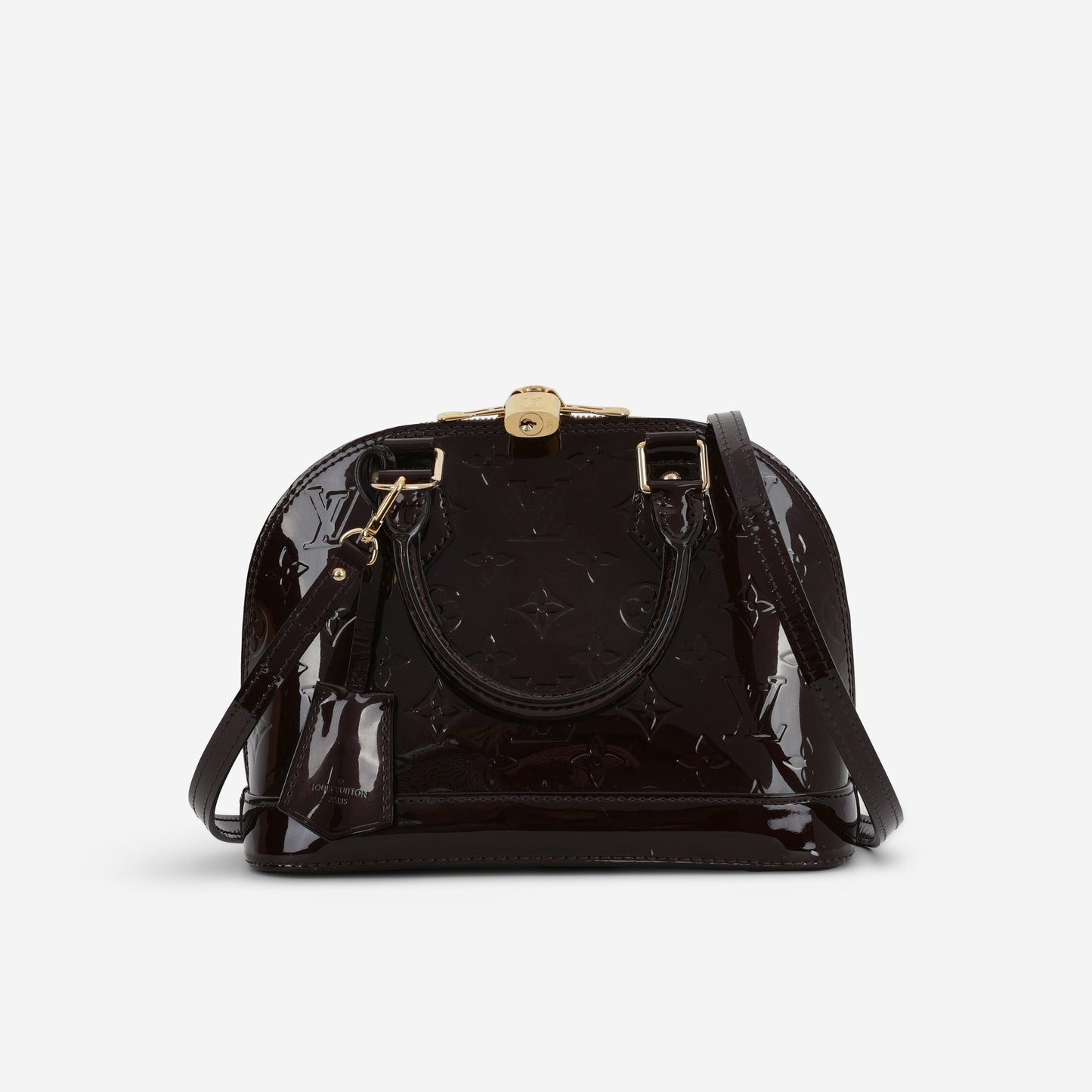 Louis Vuitton Alma BB - Amarante Vernis | Gold Hardware