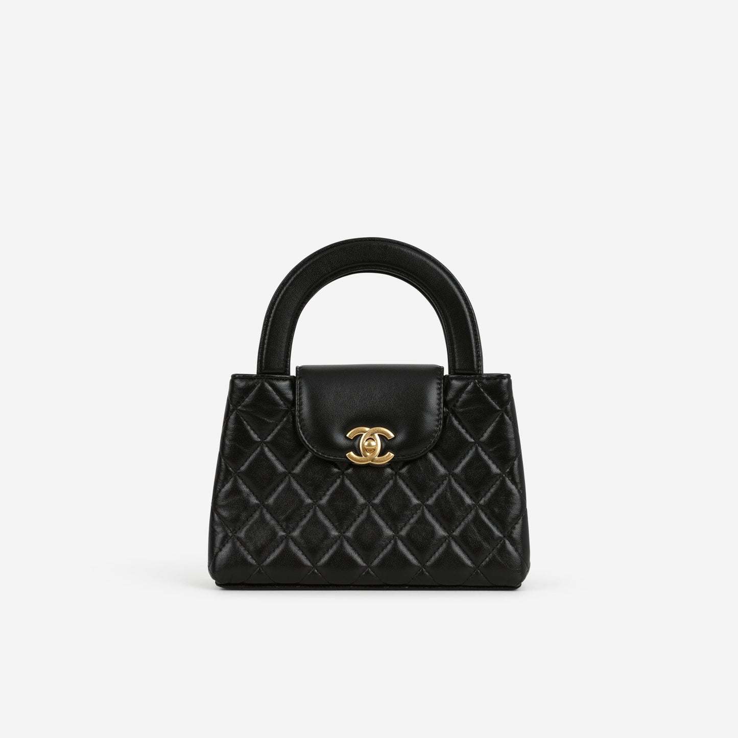 Chanel Small Kelly Re-Edition - Black Lambskin | Gold Hardware