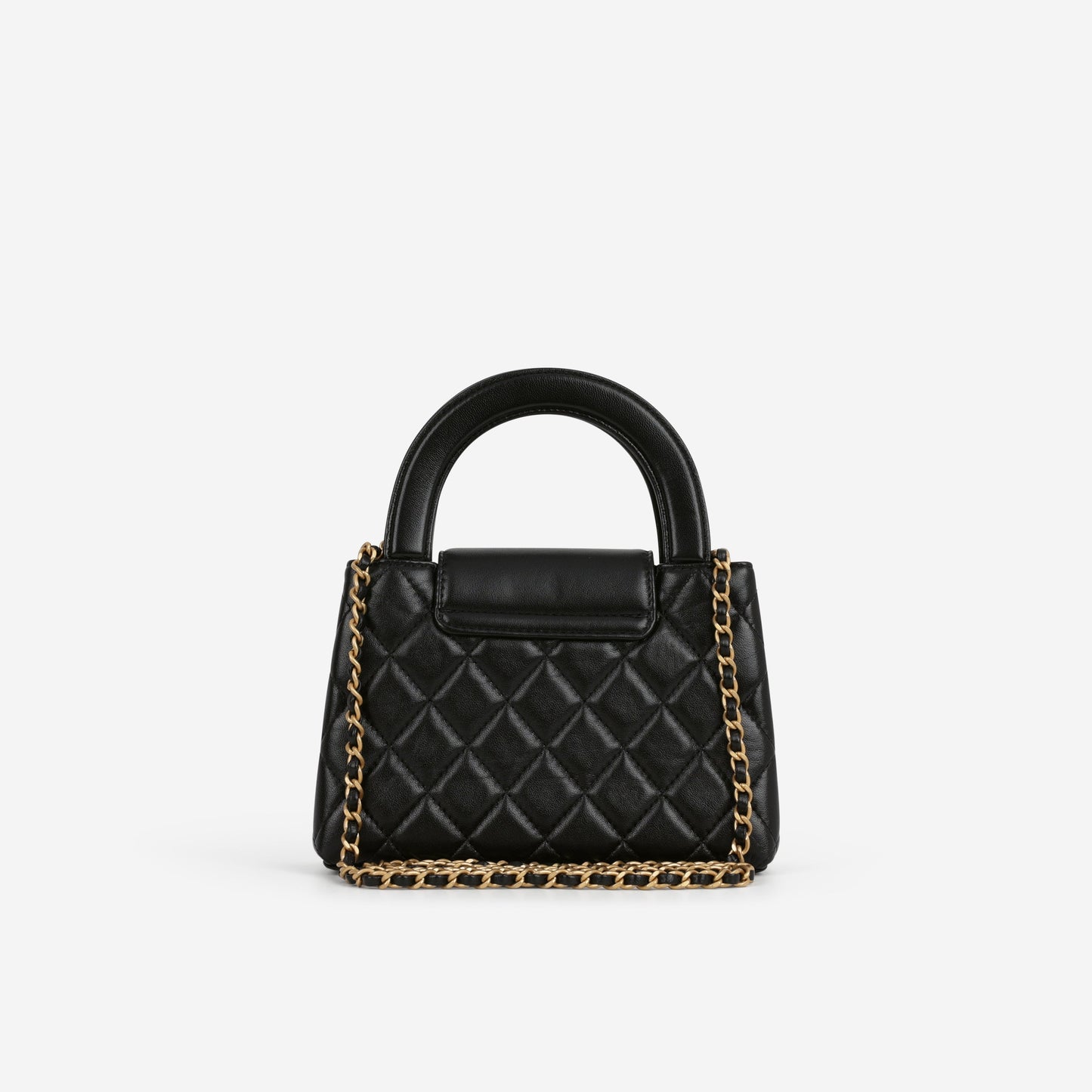 Chanel Small Kelly Re-Edition - Black Lambskin | Gold Hardware