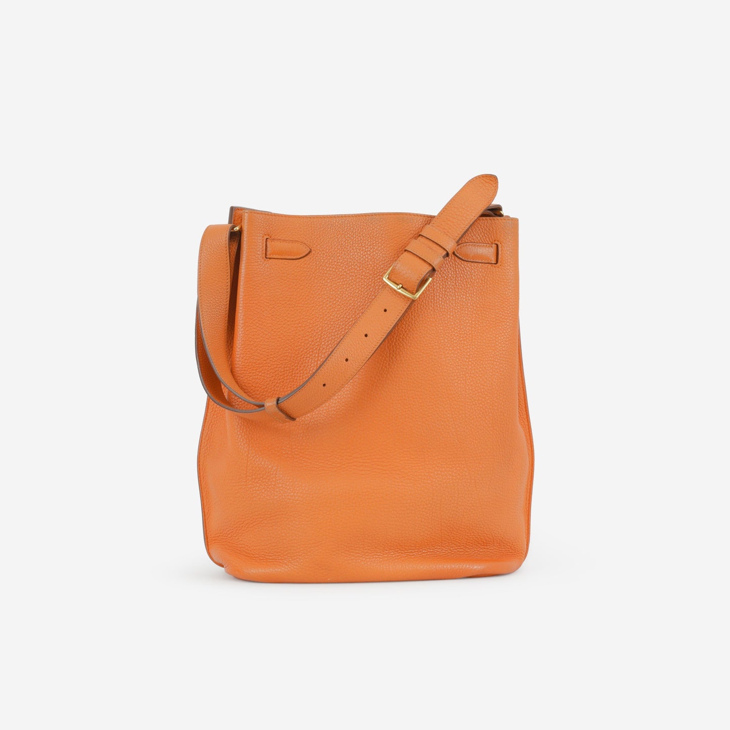 Hermès So Kelly 26 - Orange Togo | Gold Hardware