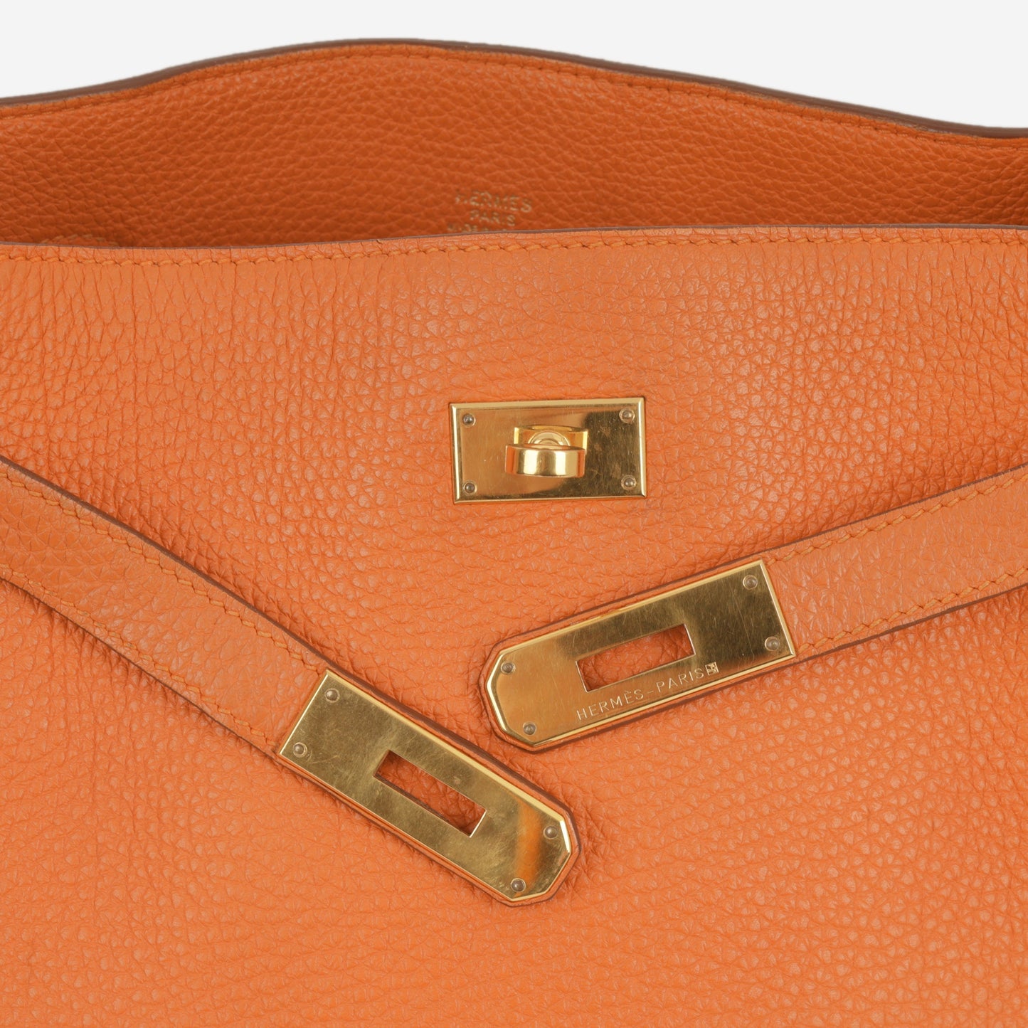 Hermès So Kelly 26 - Orange Togo | Palladium Hardware