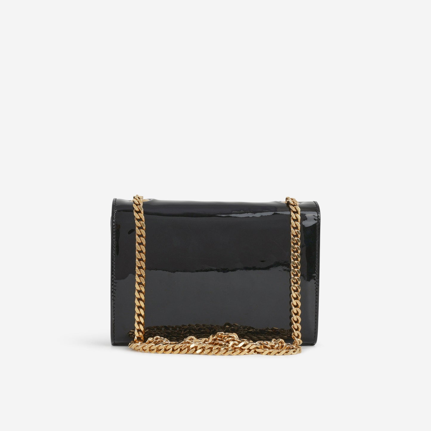Saint Laurent Mini Kate Tassel - Black Patent | Gold Hardware