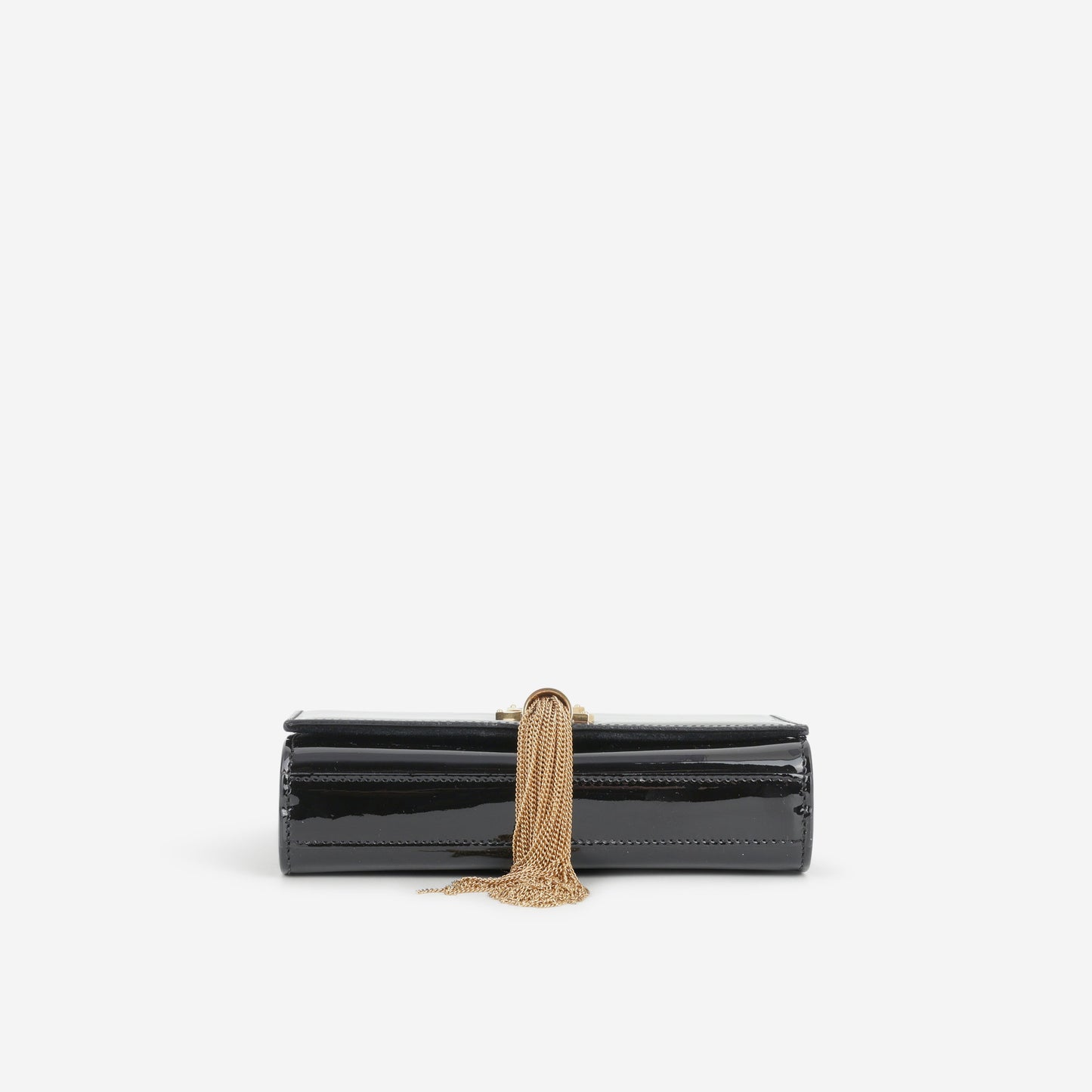 Saint Laurent Mini Kate Tassel - Black Patent | Gold Hardware