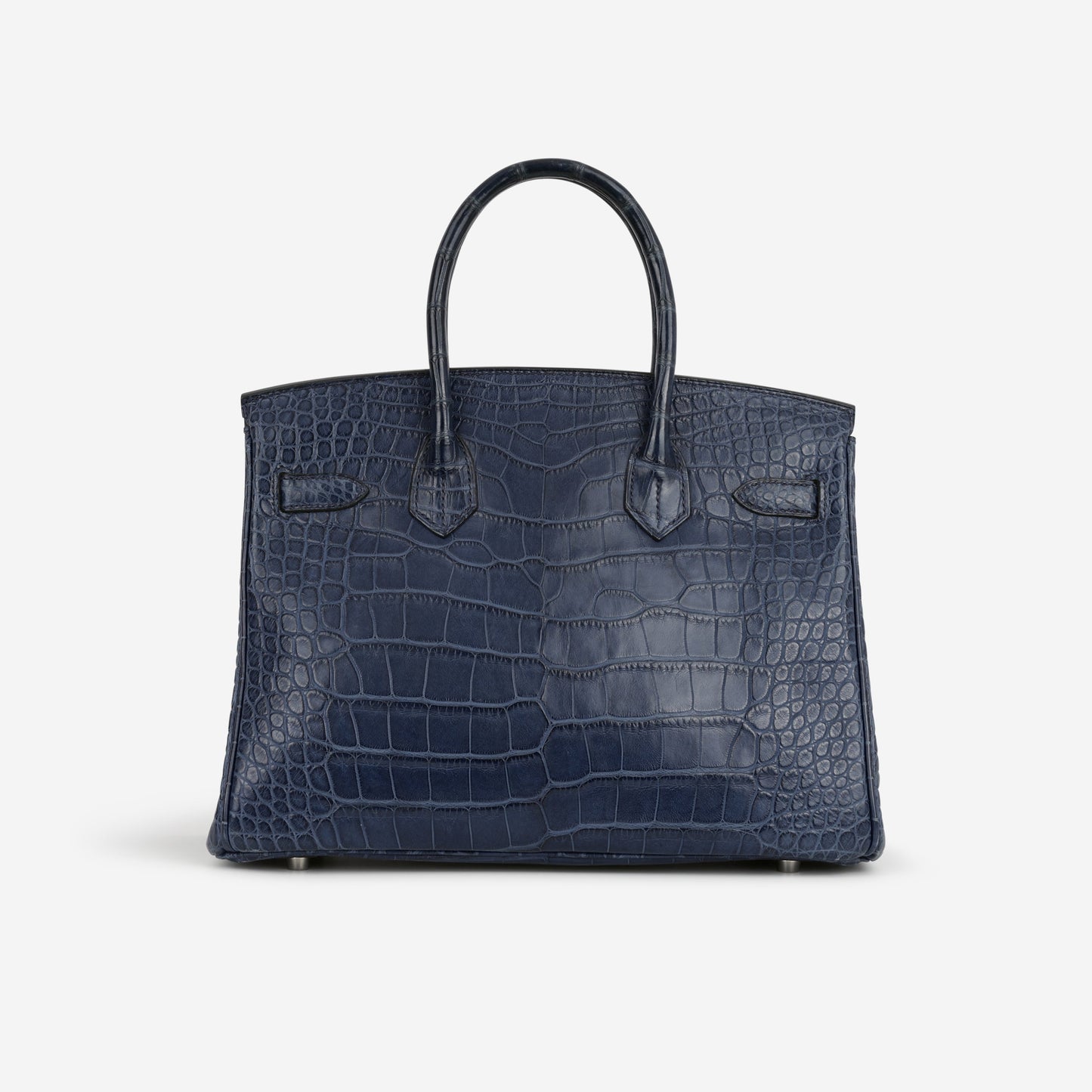 Hermès Birkin 30 - Bleu De Malte Alligator | Palladium Hardware