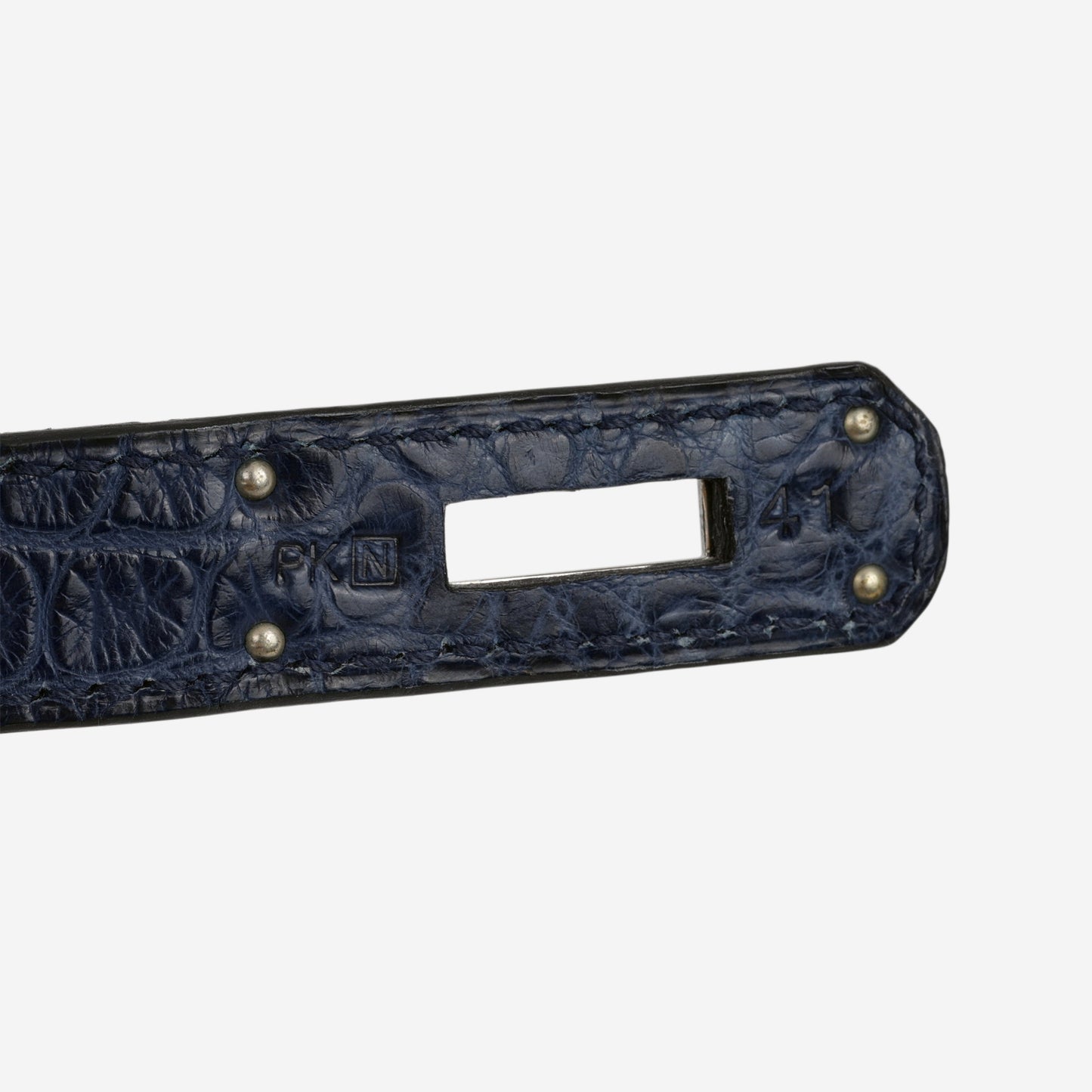 Hermès Birkin 30 - Bleu De Malte Alligator | Palladium Hardware