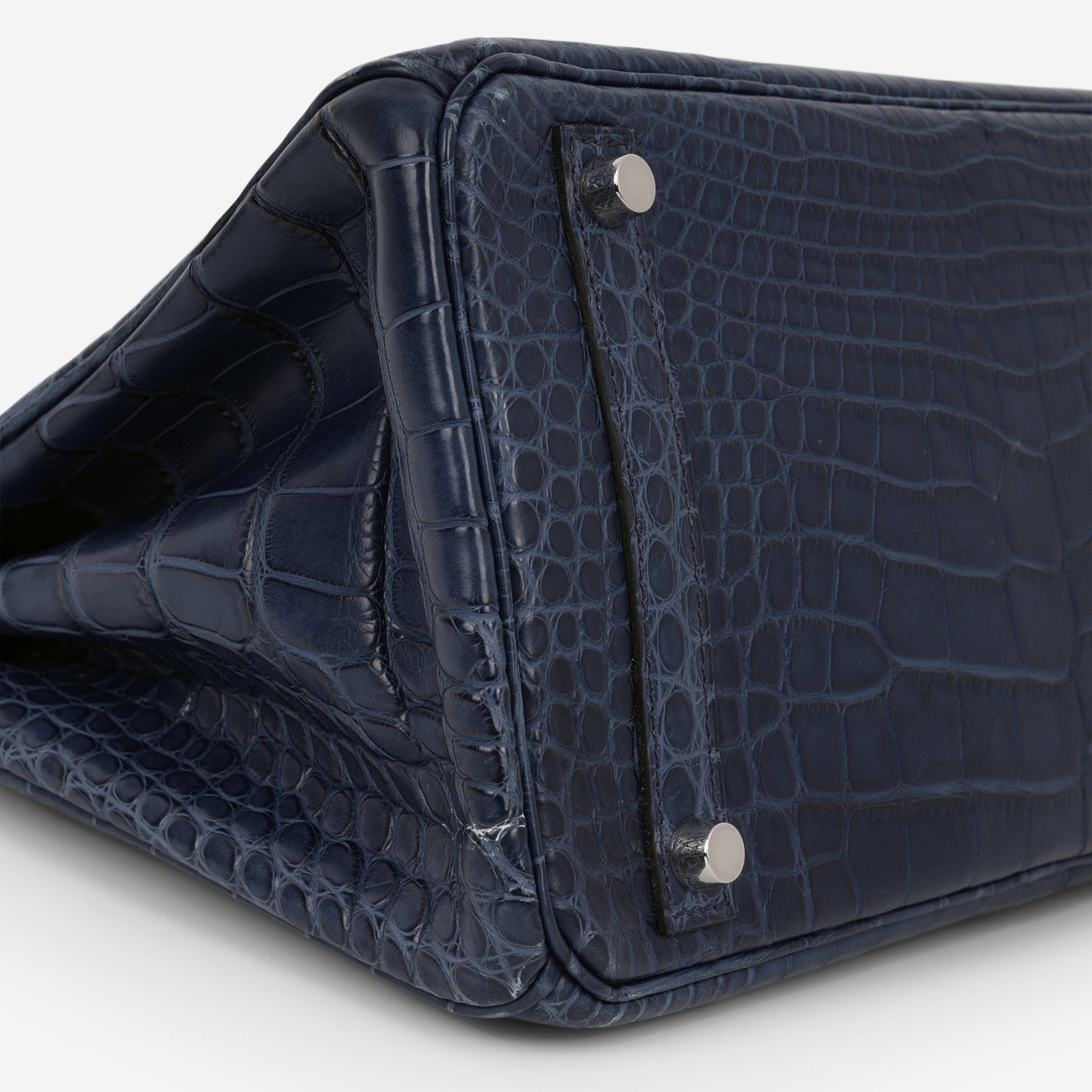 Hermès Birkin 30 - Bleu De Malte Alligator | Palladium Hardware