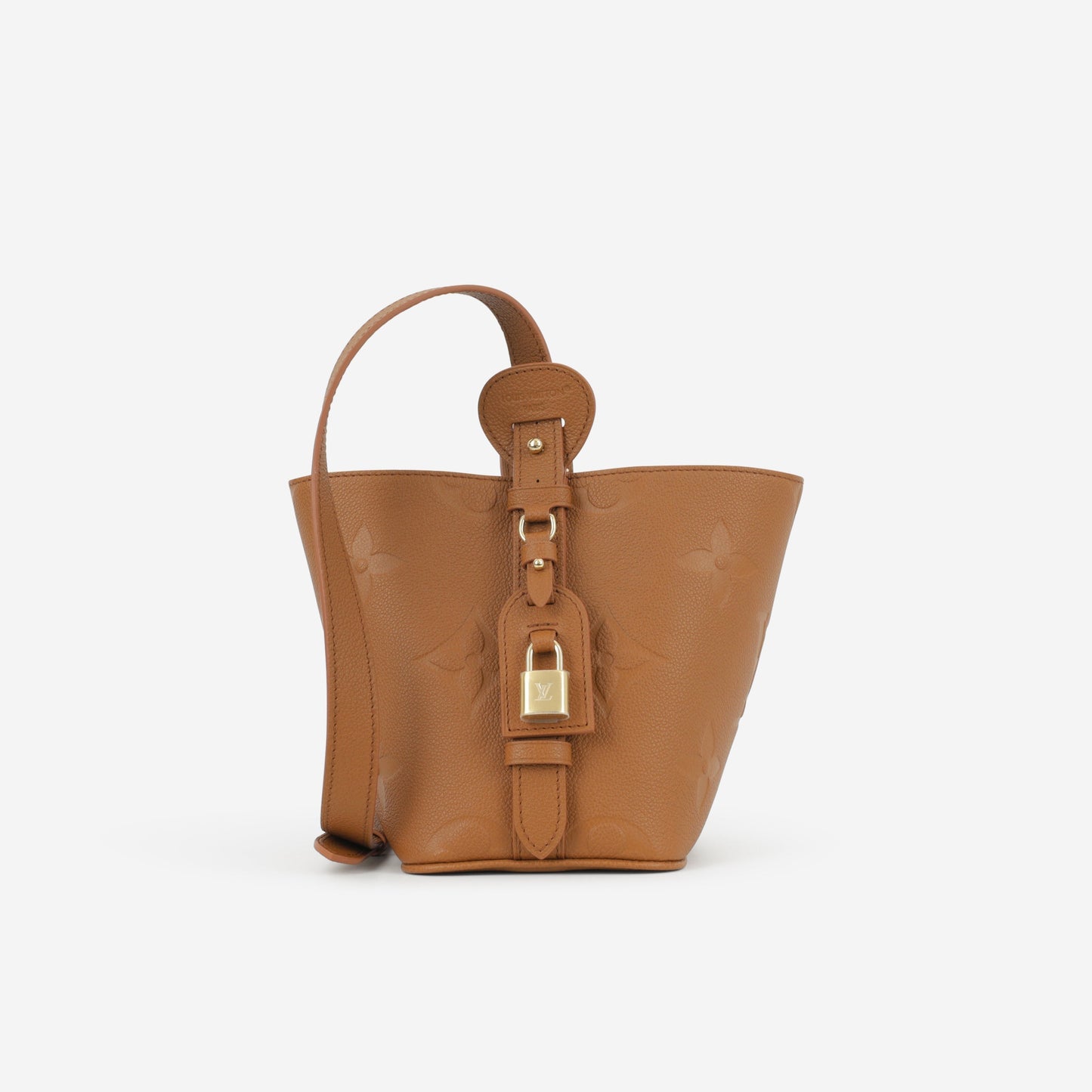 Louis Vuitton All In BB Bag - Tan Empreinte | Gold Hardware