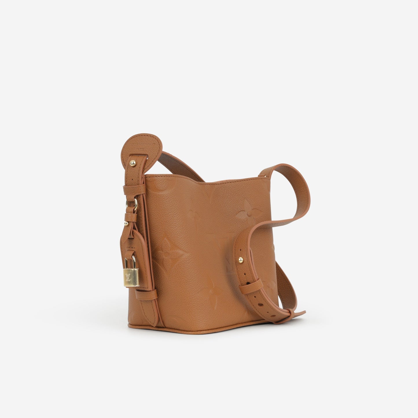 Louis Vuitton All In BB Bag - Tan Empreinte | Gold Hardware