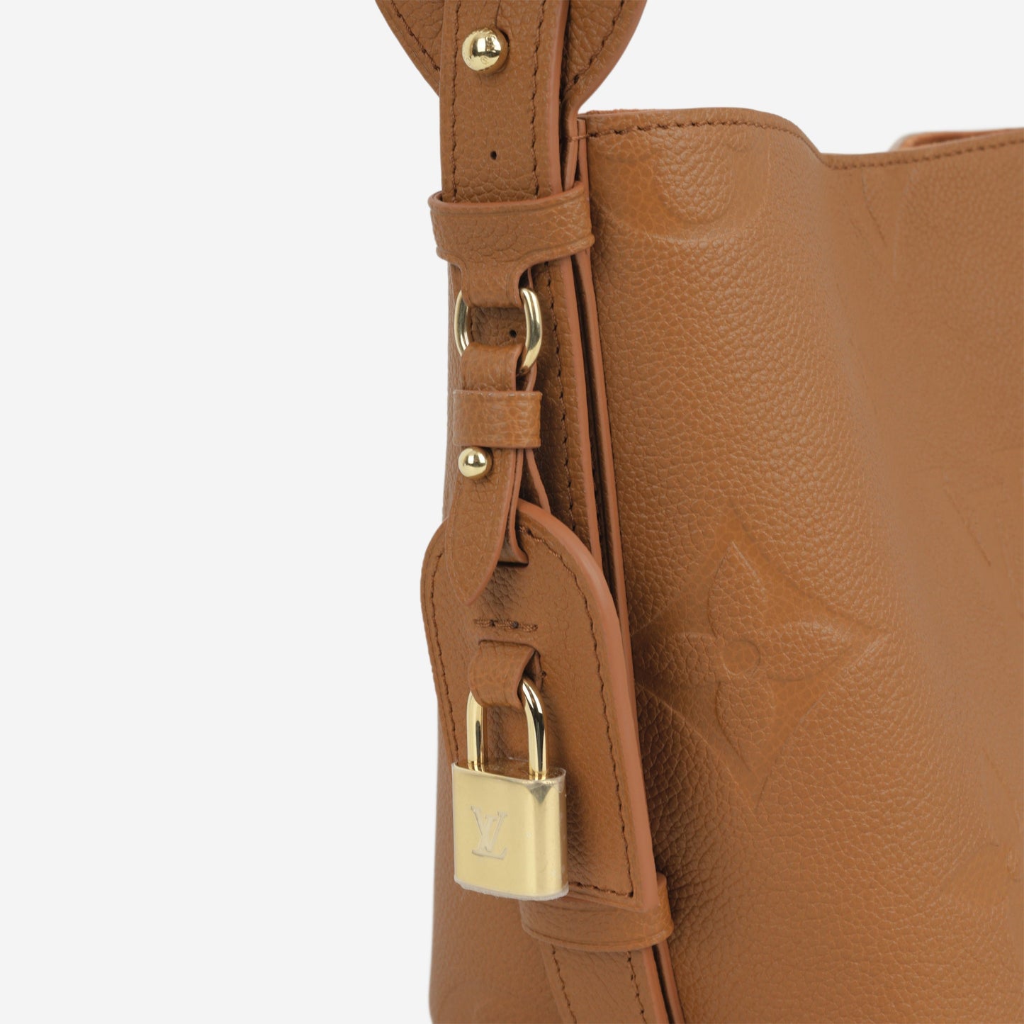 Louis Vuitton All In BB Bag - Tan Empreinte | Gold Hardware