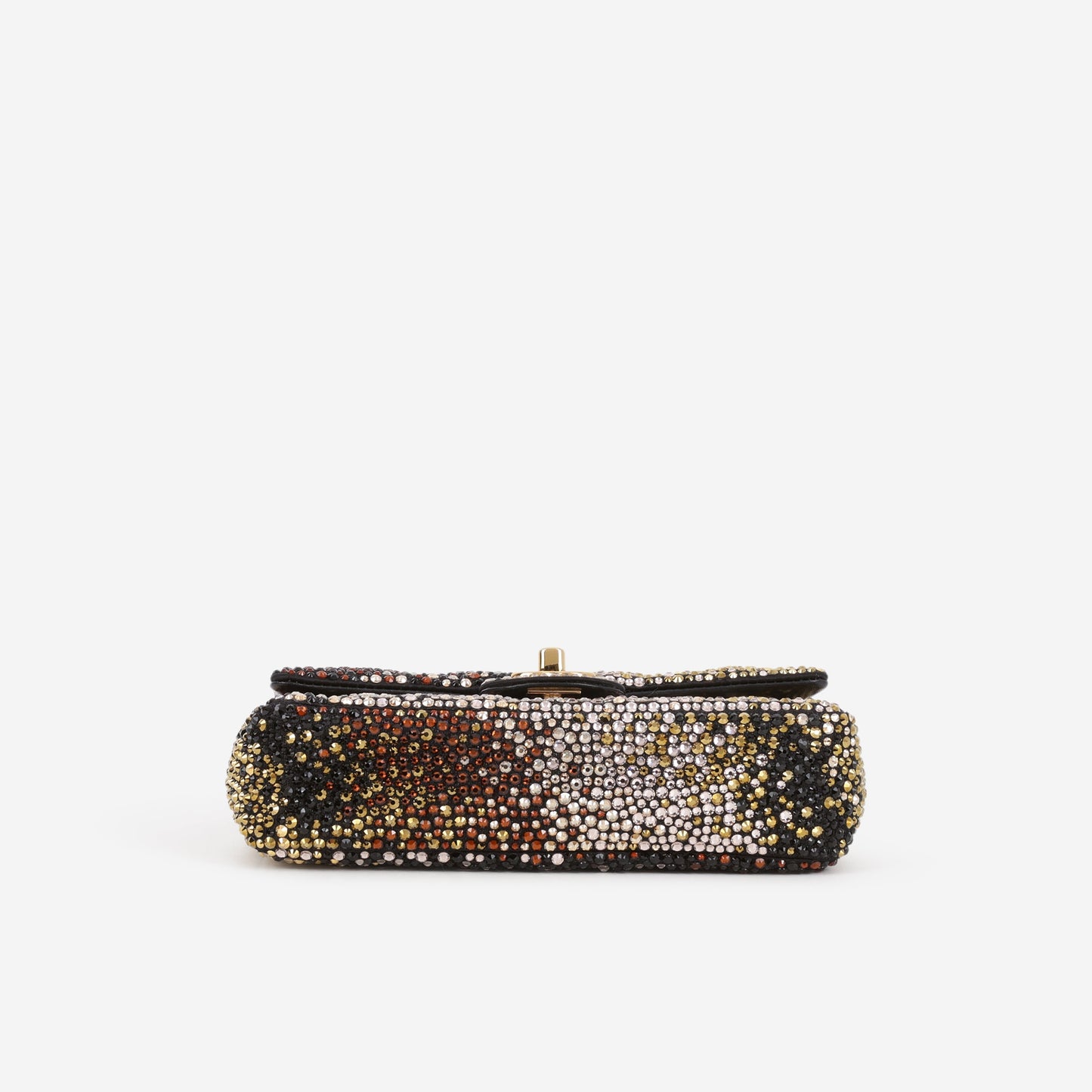 Chanel 2025 Mini Flap Evening Bag - Multi Strass | Gold Hardware