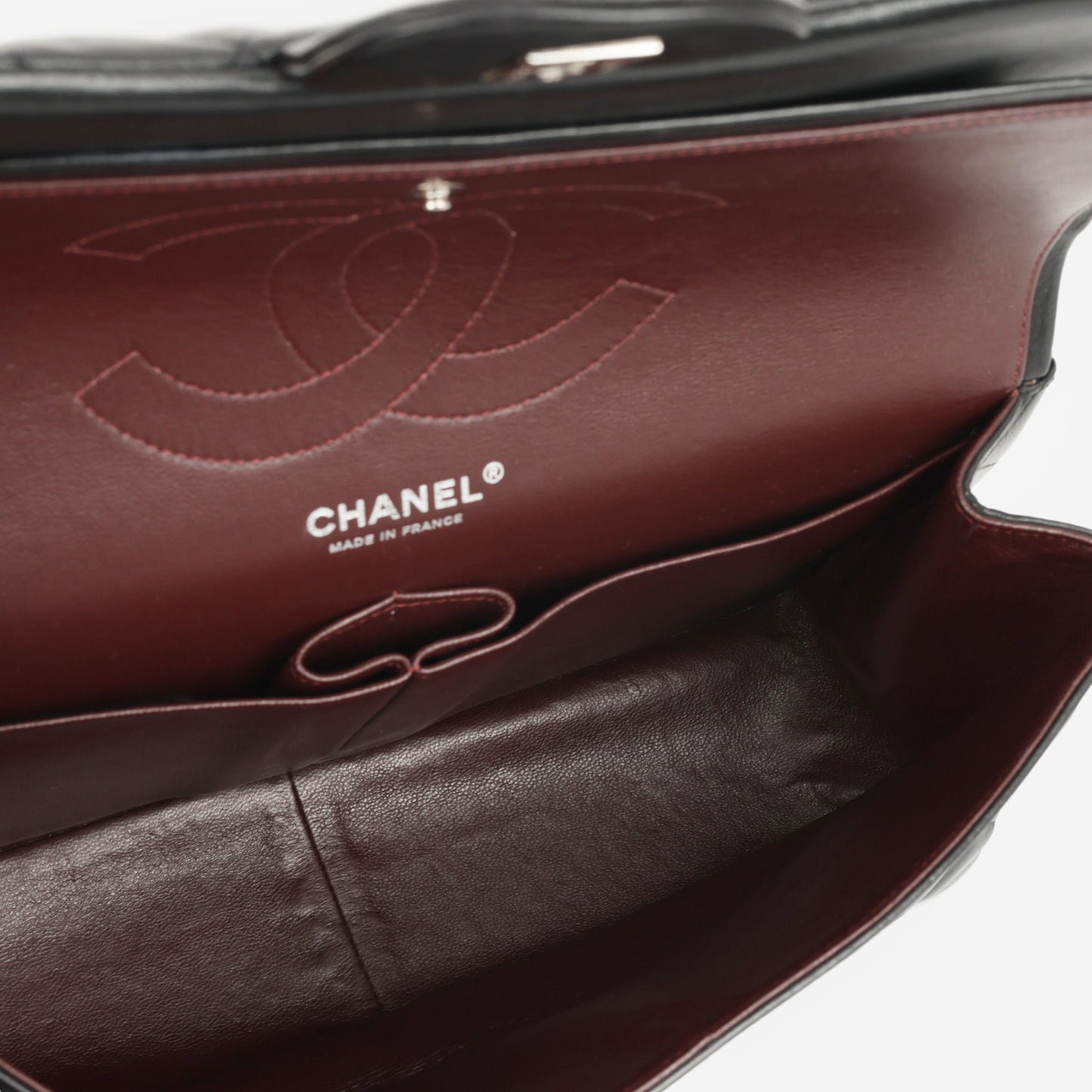Chanel Classic Flap Bag - Jumbo Classic Flap | Silver Hardware