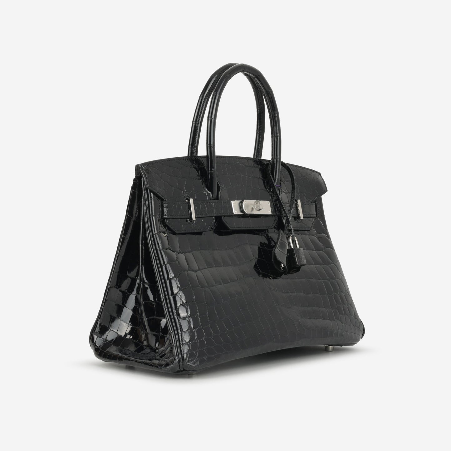 Hermès Birkin 30 - Black Crocodile Niloticus | Palladium Hardware