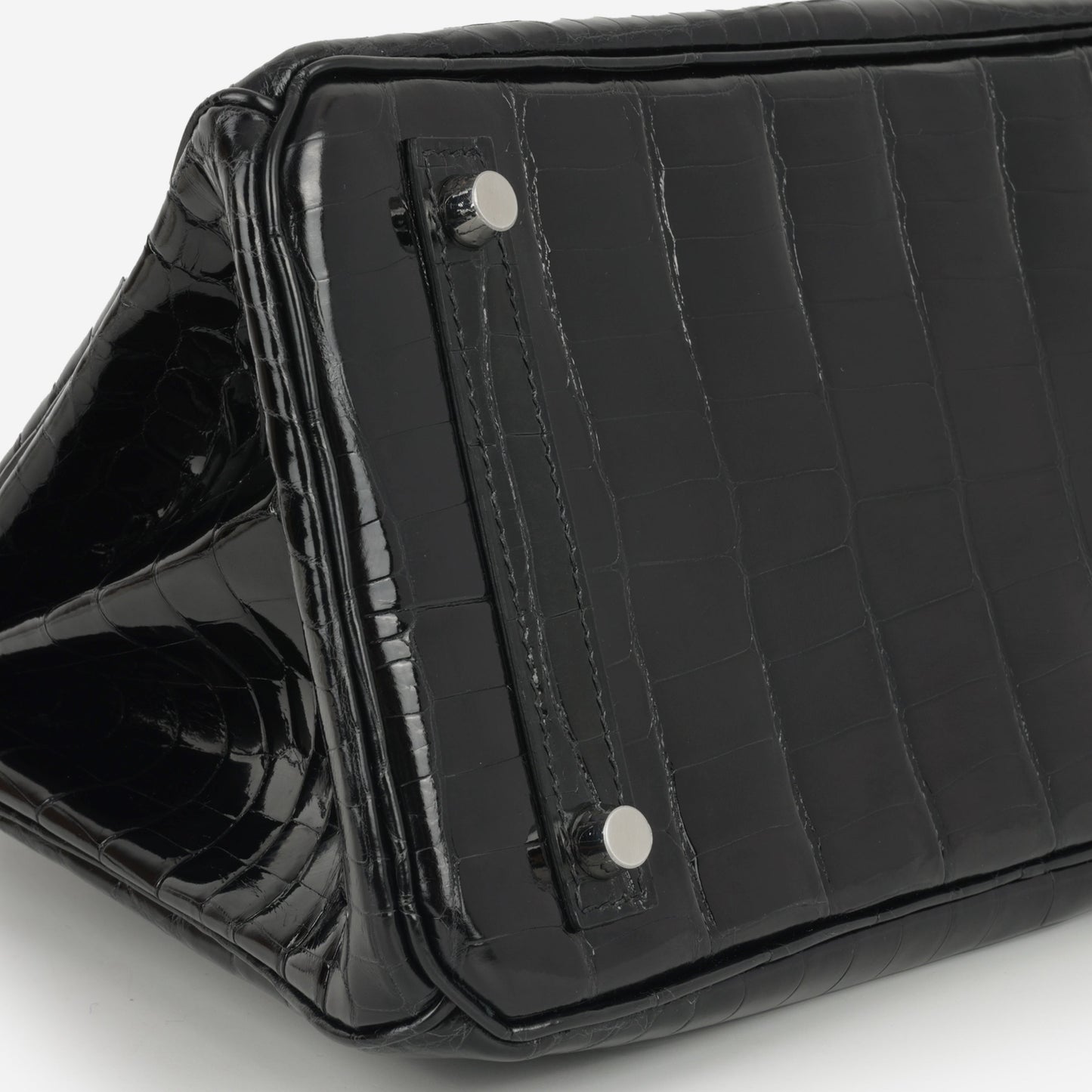 Hermès Birkin 30 - Black Crocodile Niloticus | Palladium Hardware