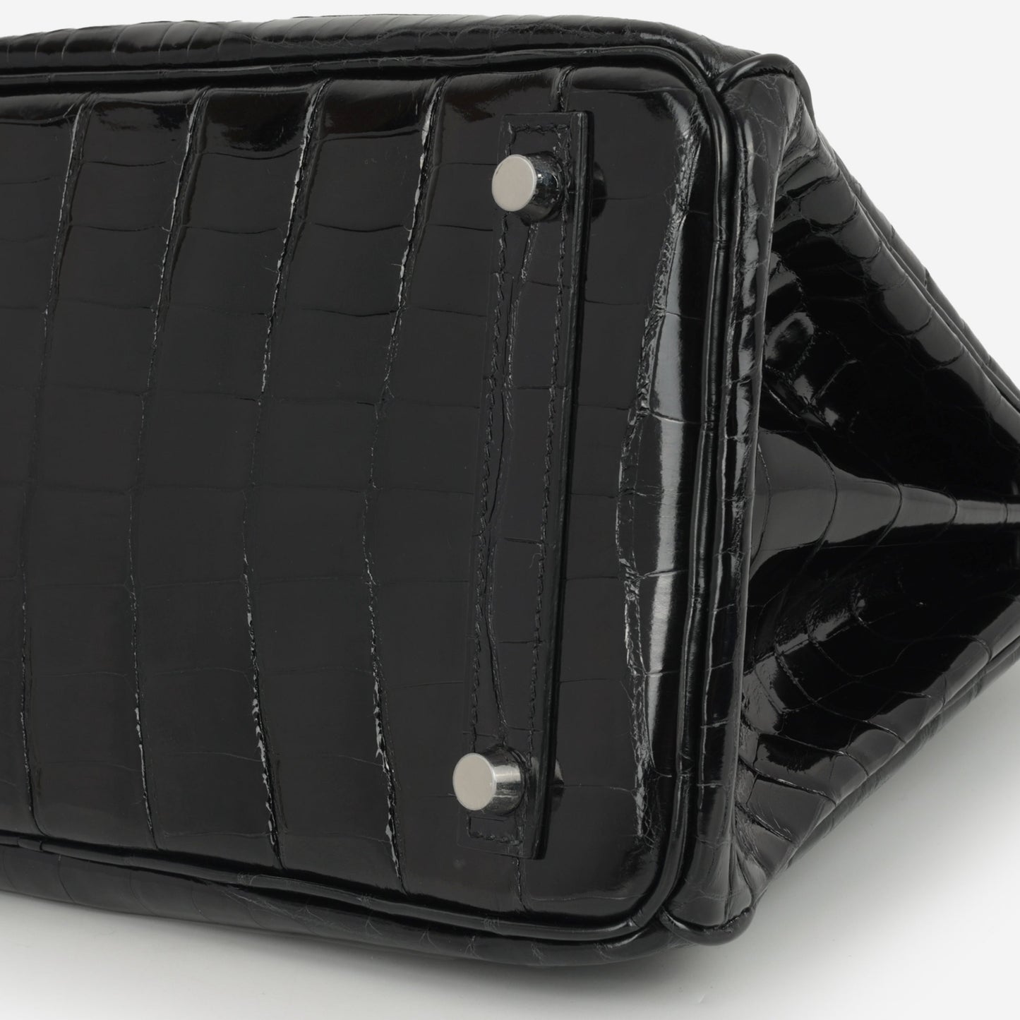 Hermès Birkin 30 - Black Crocodile Niloticus | Palladium Hardware
