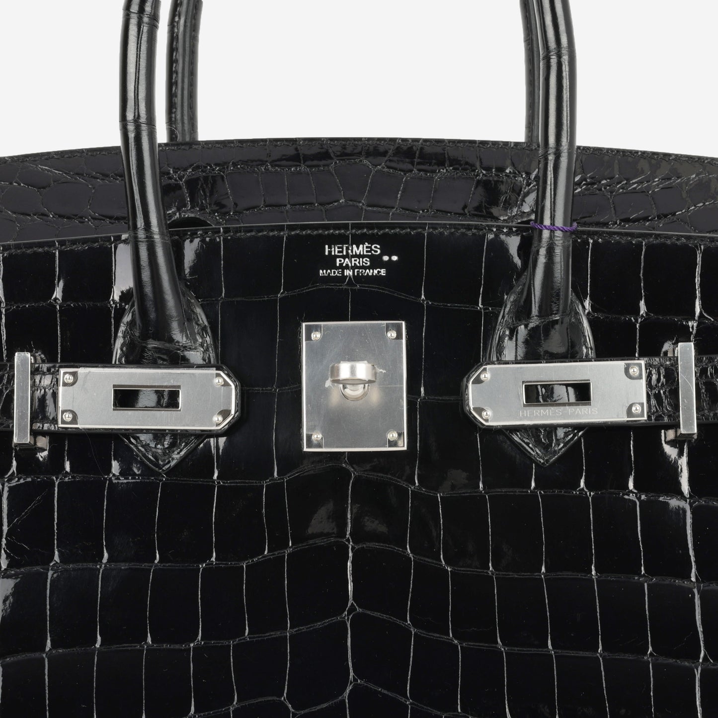 Hermès Birkin 30 - Black Crocodile Niloticus | Palladium Hardware