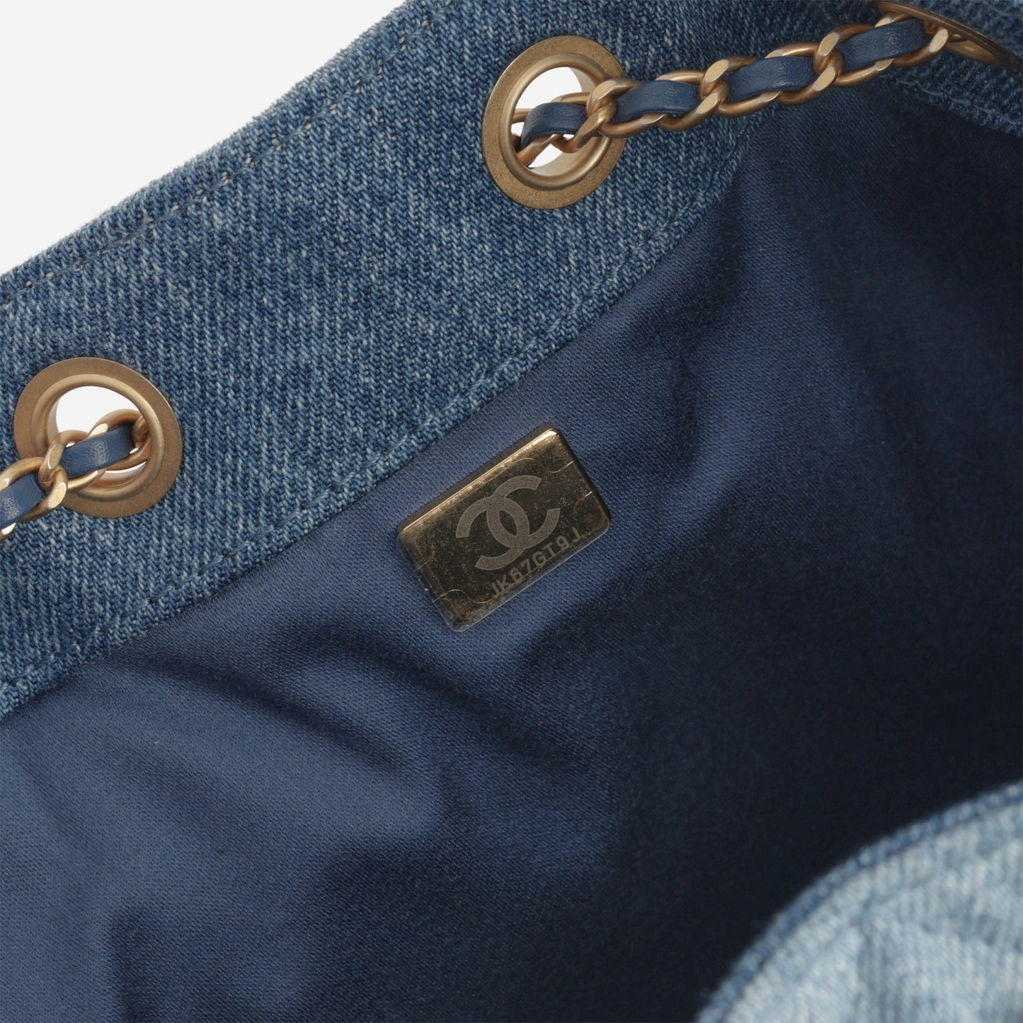 Chanel Small 25 Hobo - Blue Denim | Gold Hardware