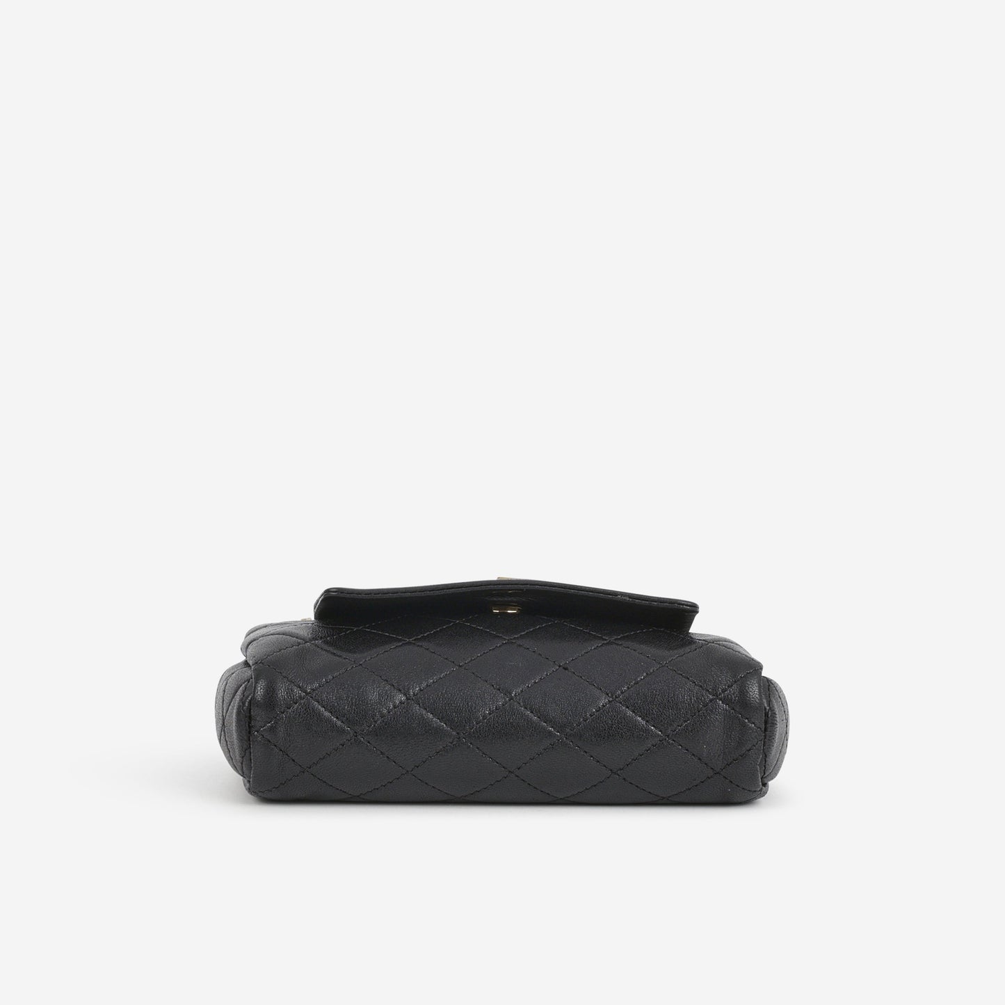 Saint Laurent Mini Nolita - Black Lambskin | Gold Hardware