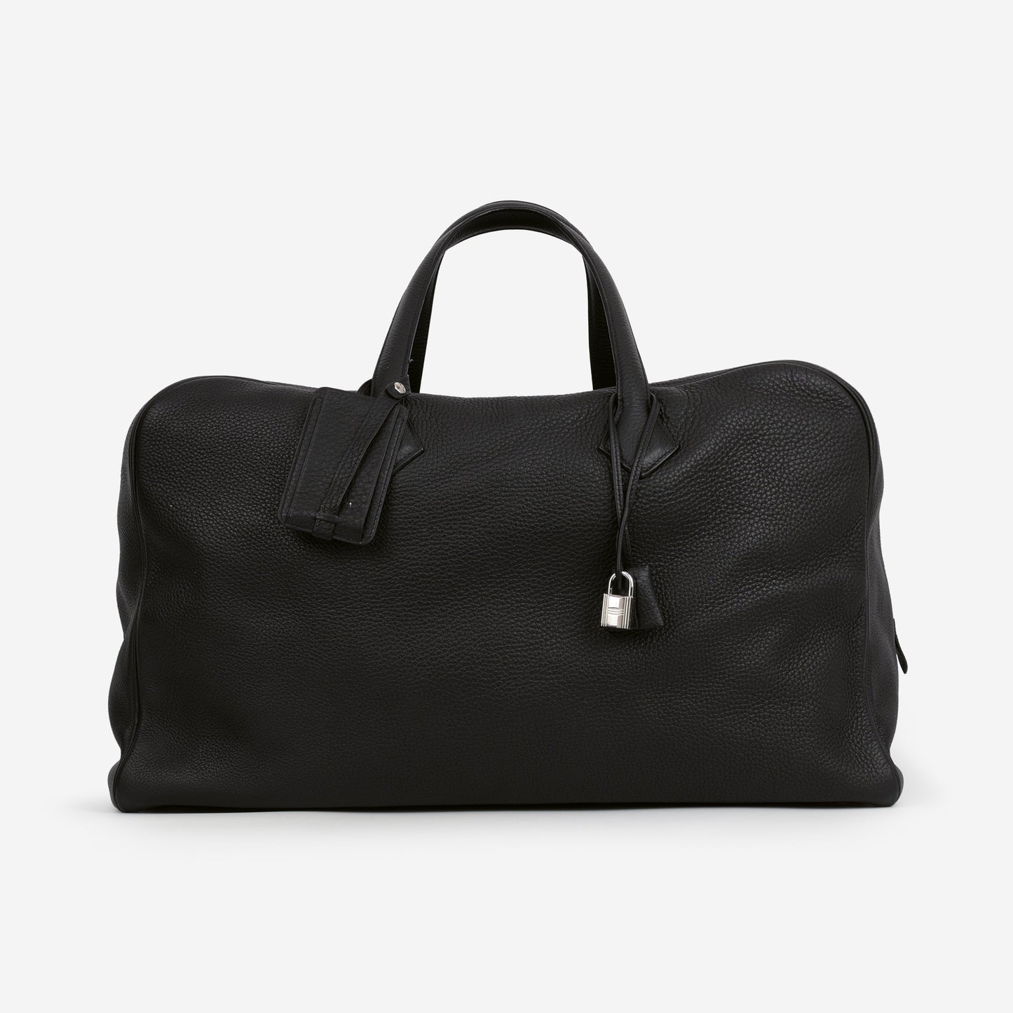Hermès Victoria 50 - Black Clemence | Palladium Hardware