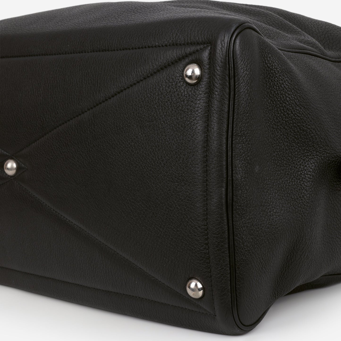 Hermès Victoria 50 - Black Clemence | Palladium Hardware