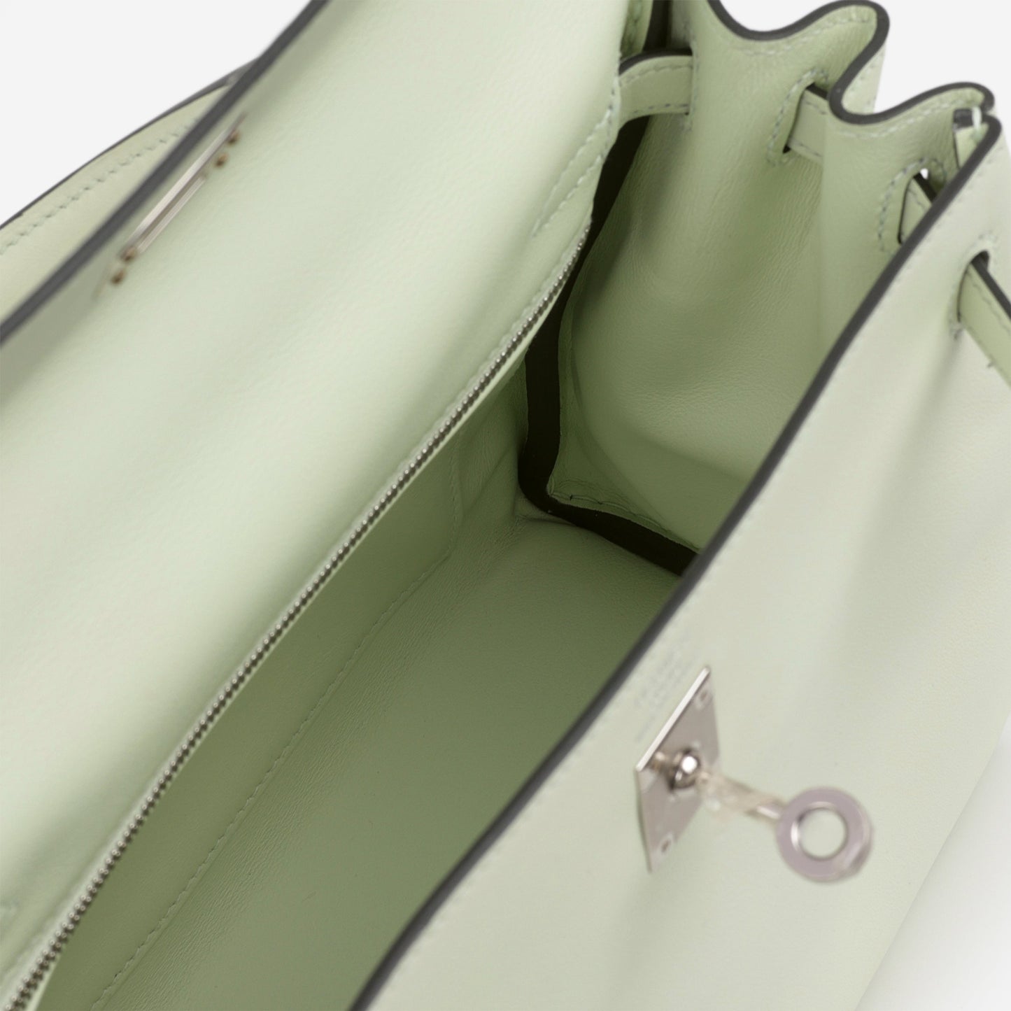 Hermès Kelly 25 - Vert Fizz Swift | Palladium Hardware