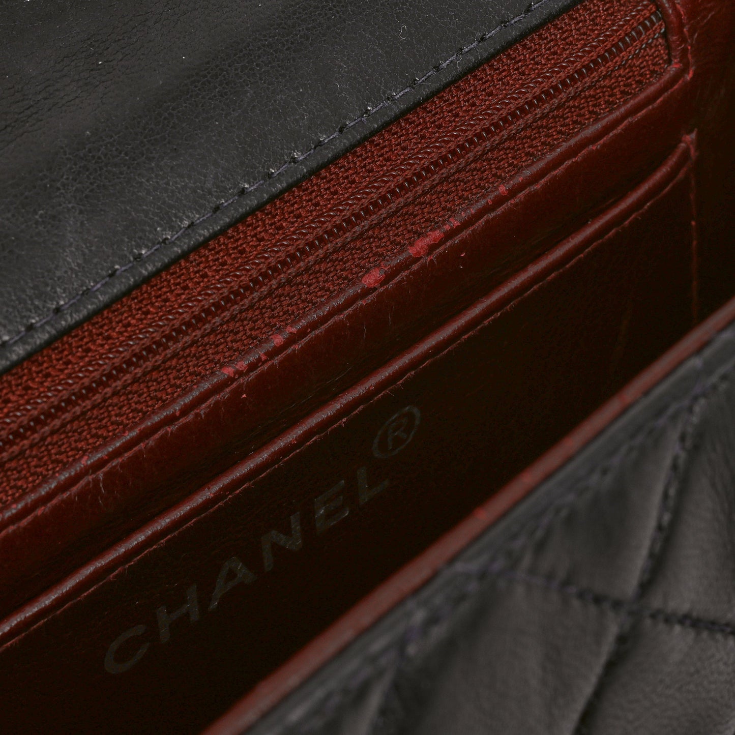 Chanel Vintage Mini Square Flap - Black Lambskin | Silver Hardware