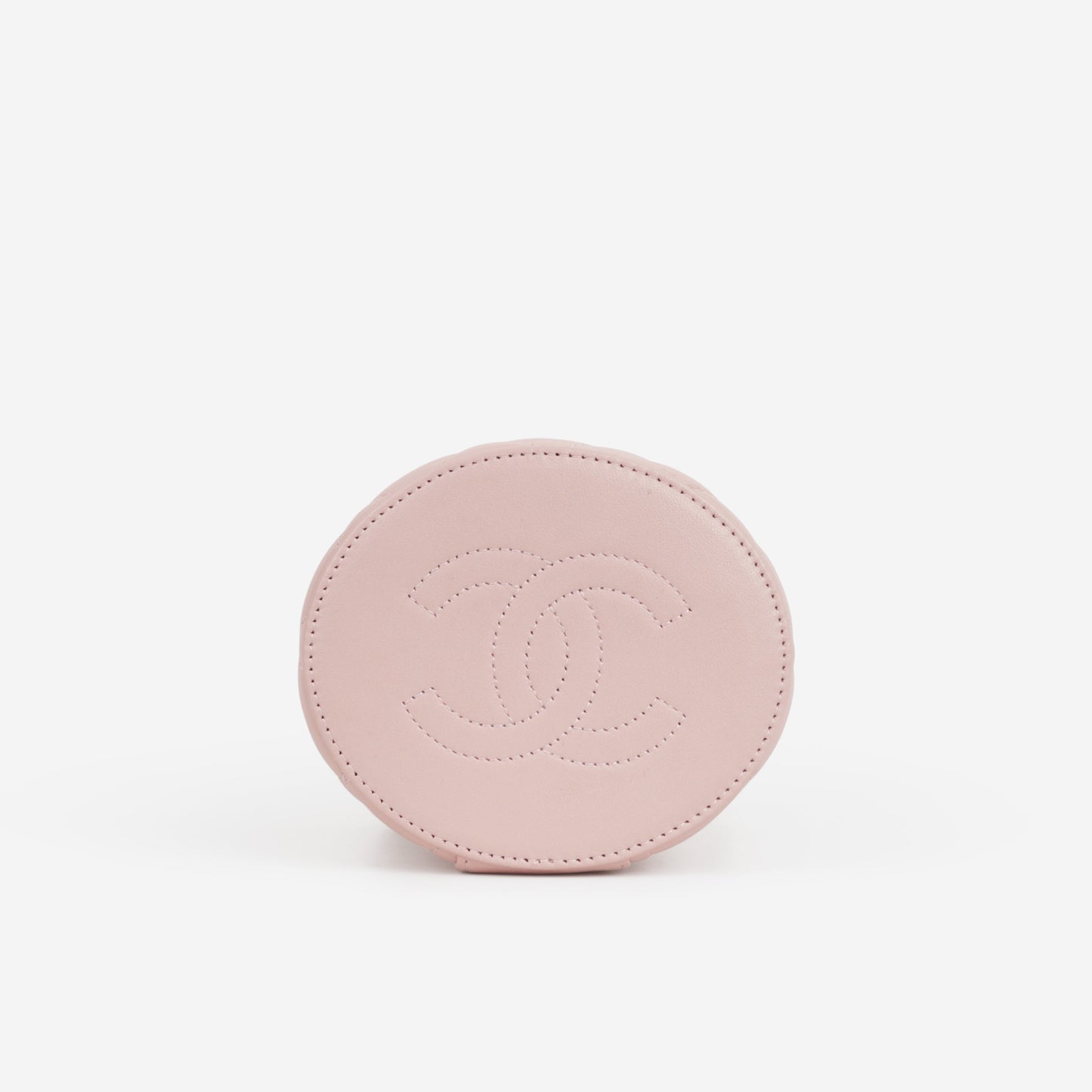 Chanel Mini Top Handle Vanity With Chain - Pink Lambskin | Gold Hardware