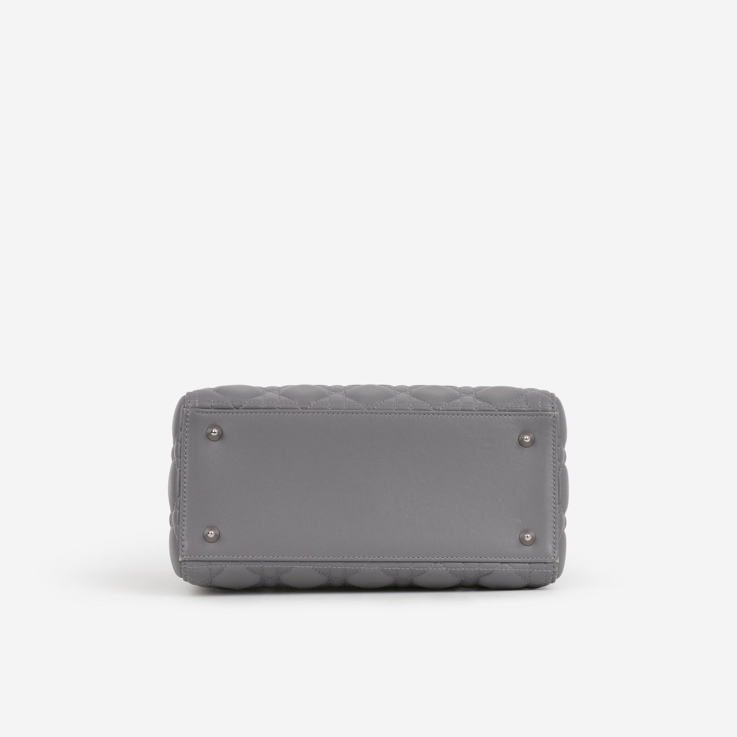 Dior Medium Lady Dior - Grey Lambskin