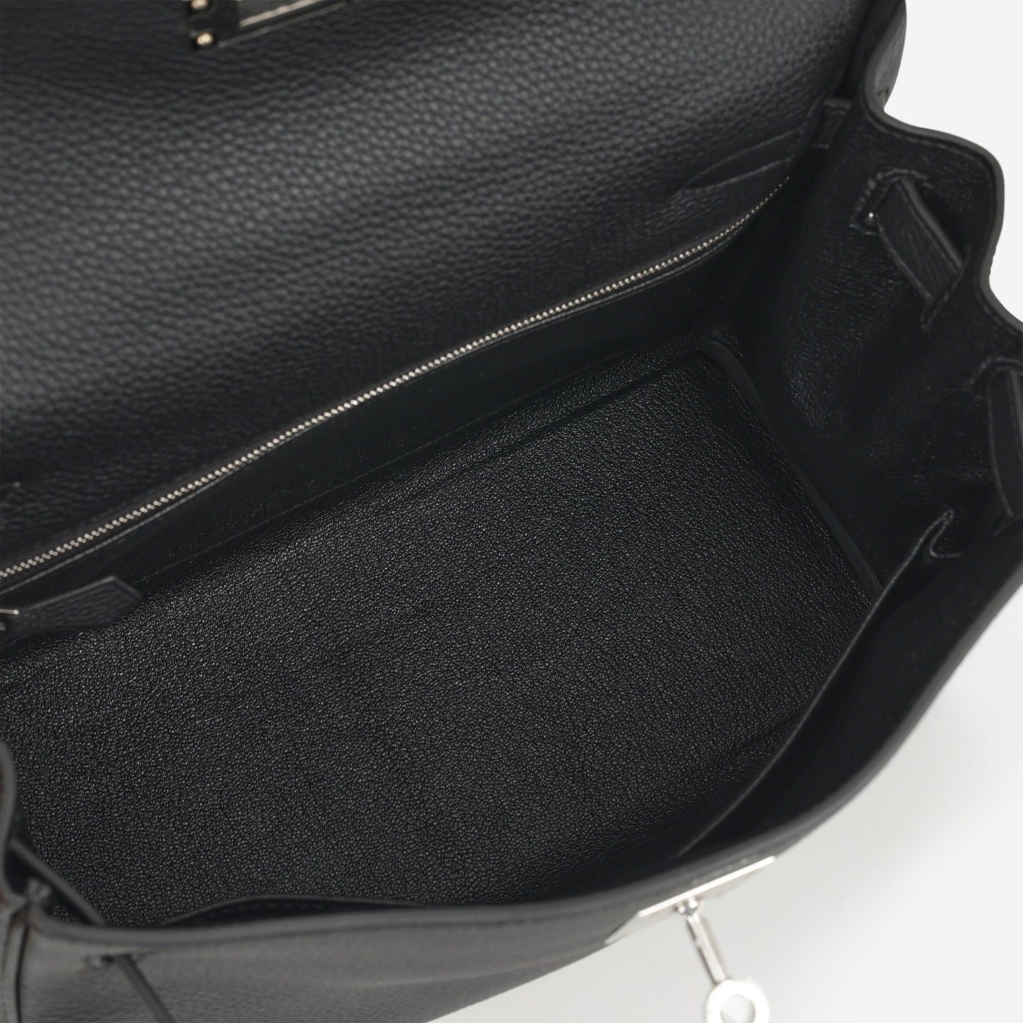 Hermès Kelly 28 - Black Togo | Palladium Hardware