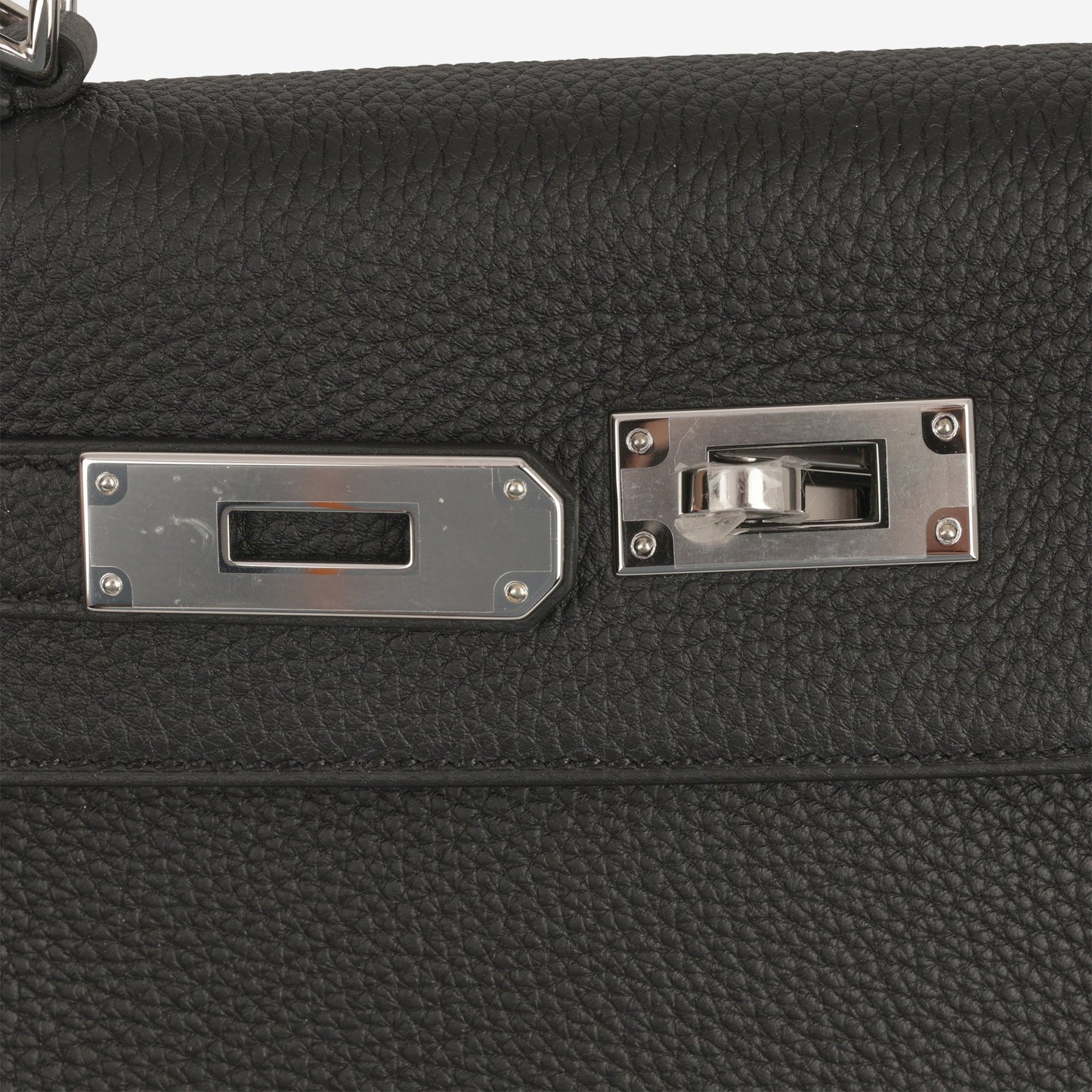 Hermès Kelly 28 - Black Togo | Palladium Hardware
