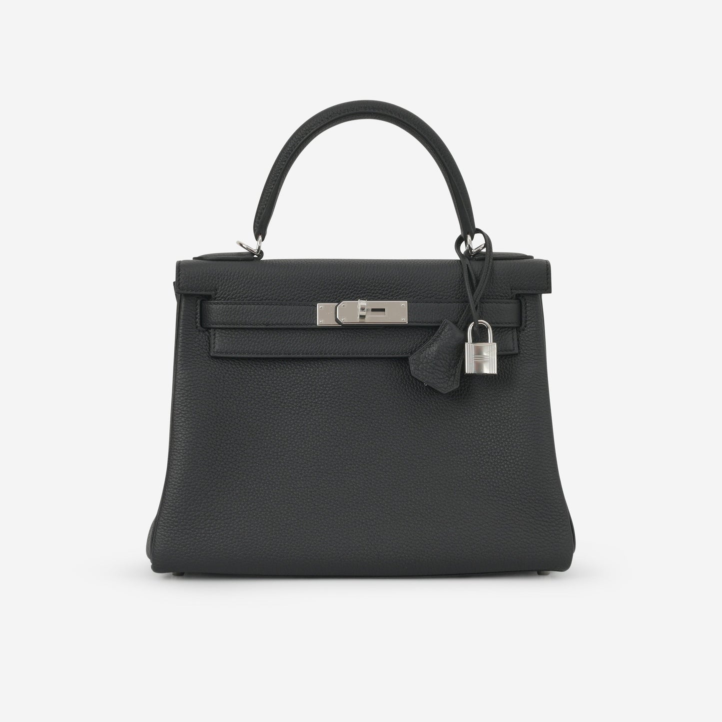 Hermès Kelly 28 - Black Togo | Palladium Hardware