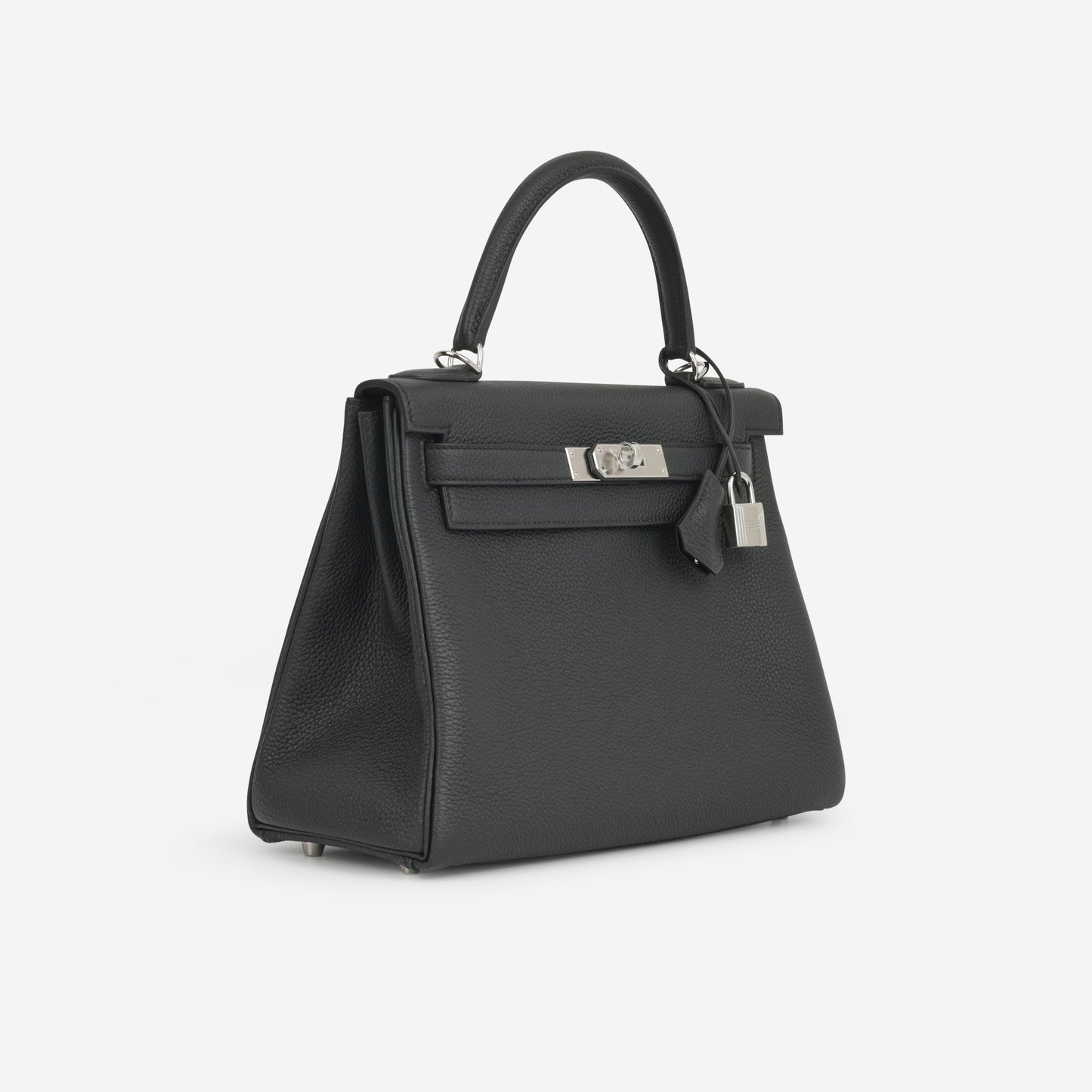 Hermès Kelly 28 - Black Togo | Palladium Hardware